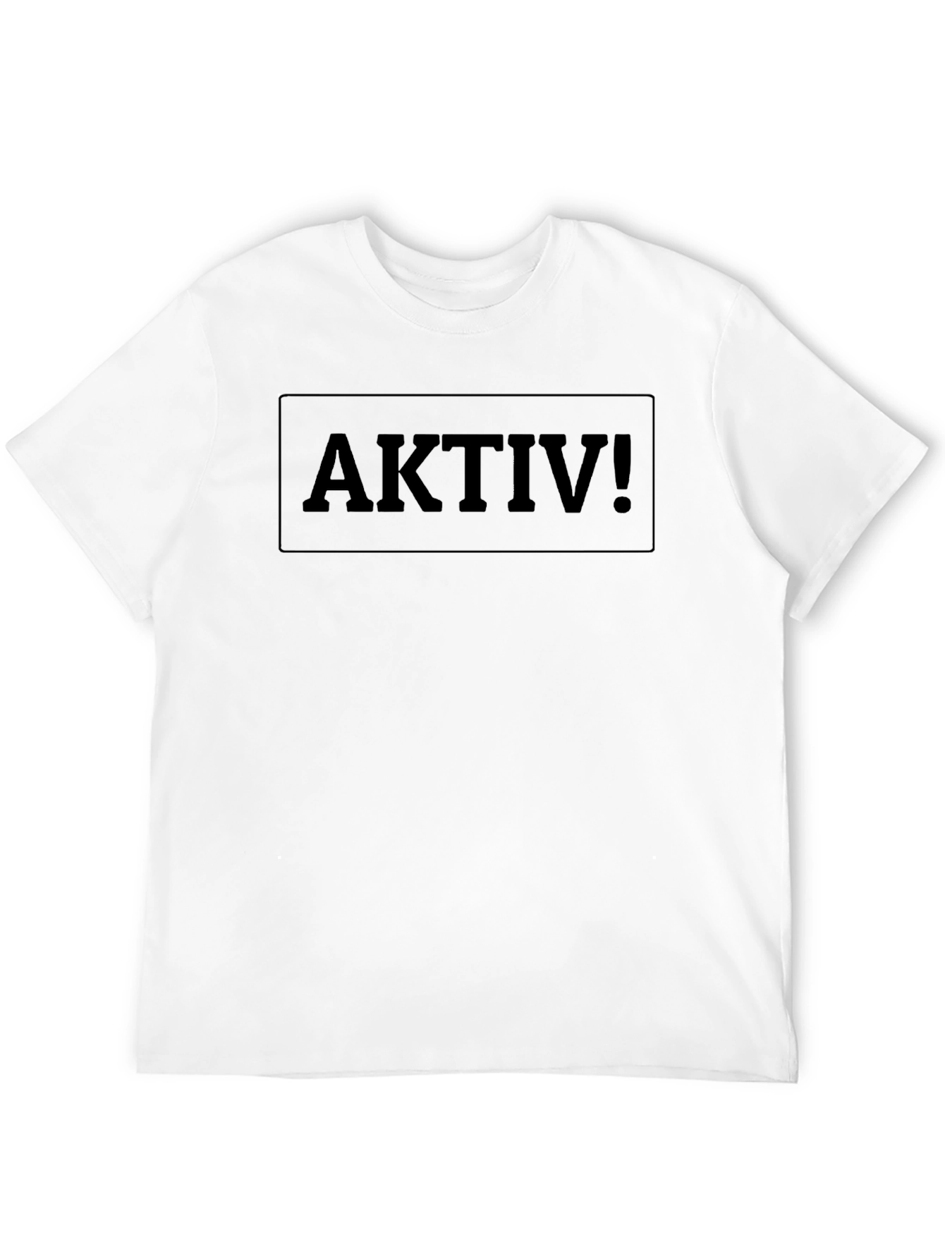 Aktiv! Black Graphic Tee