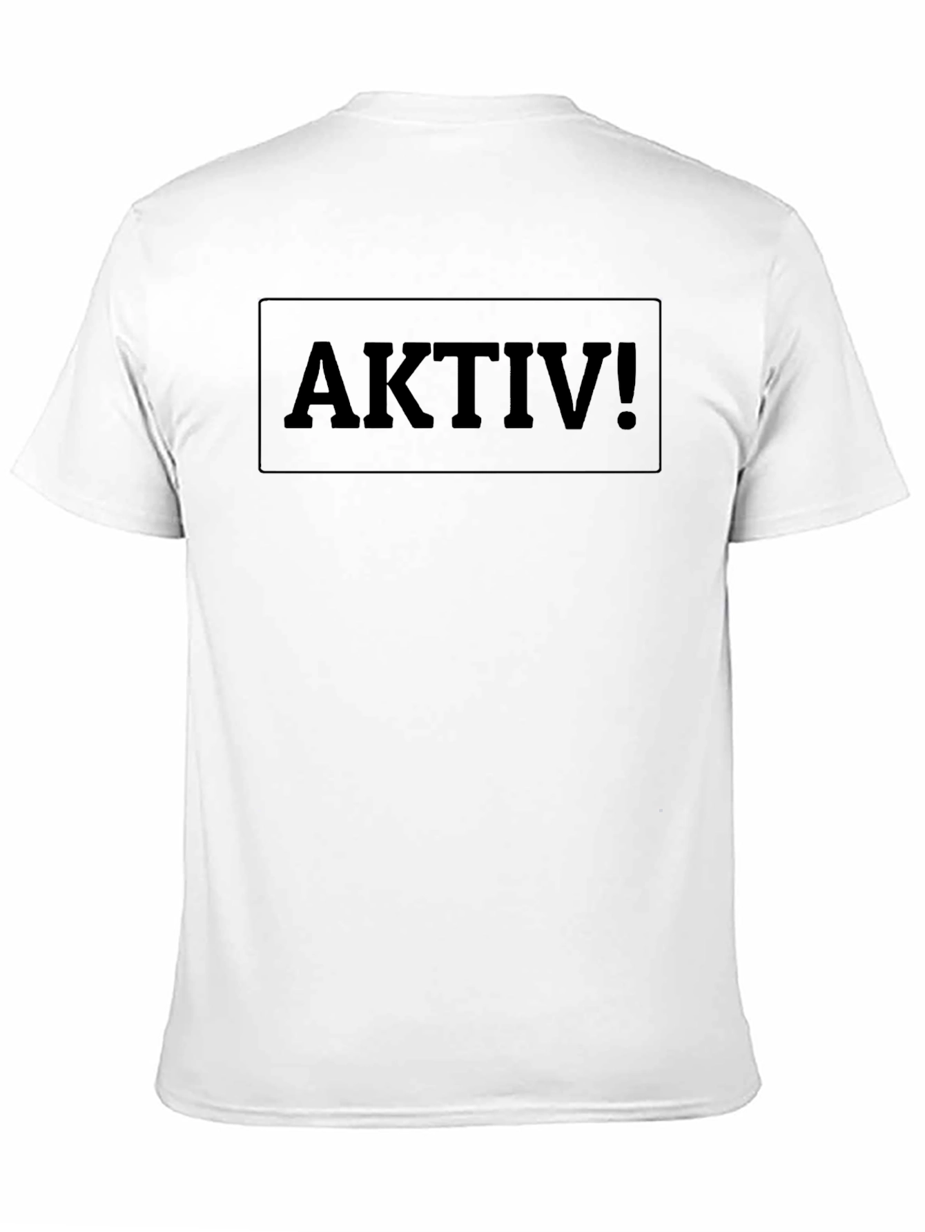 Aktiv! Black Graphic Tee