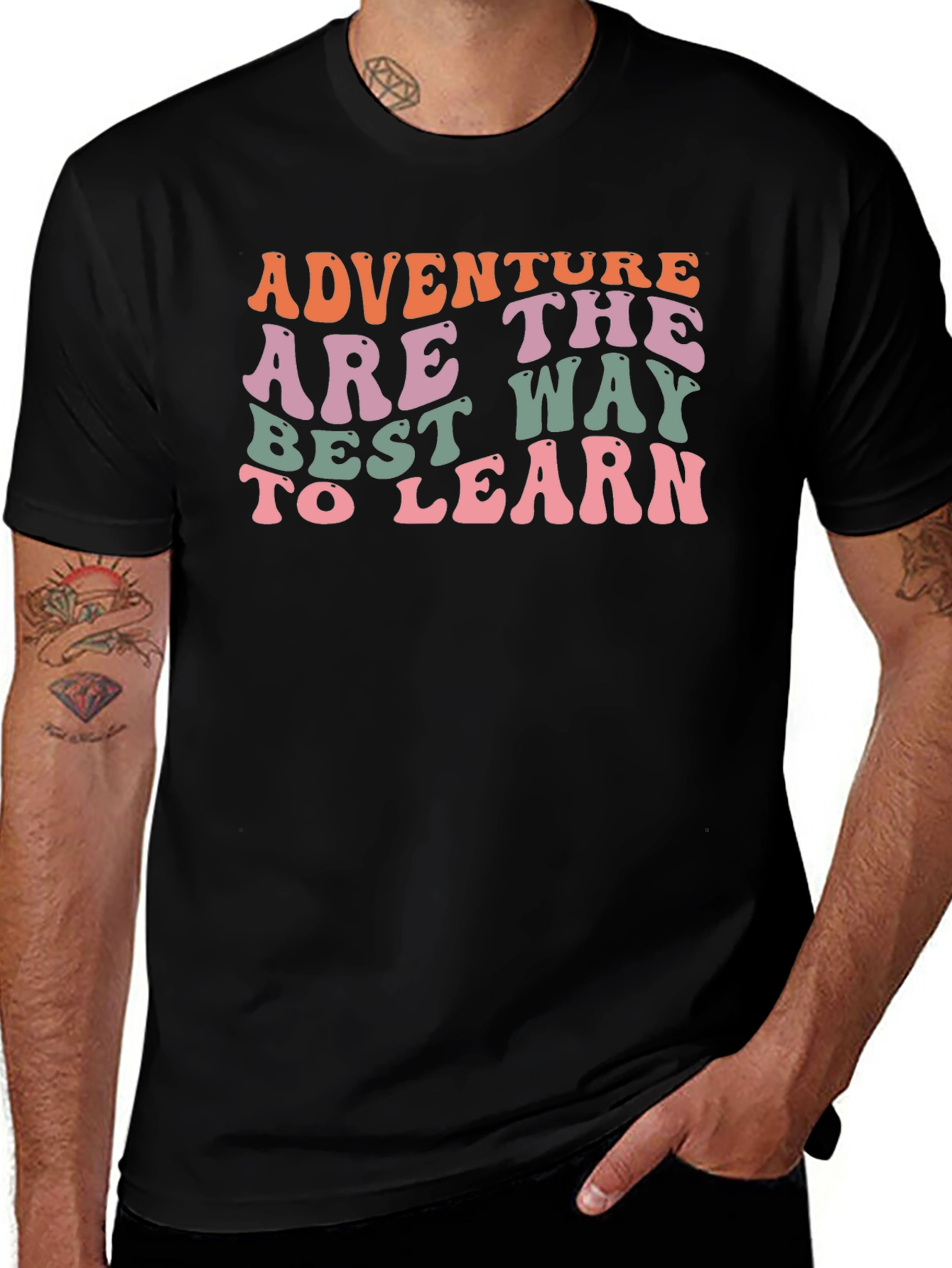 Adventure Is the Best Way to Learn Graphic Tee