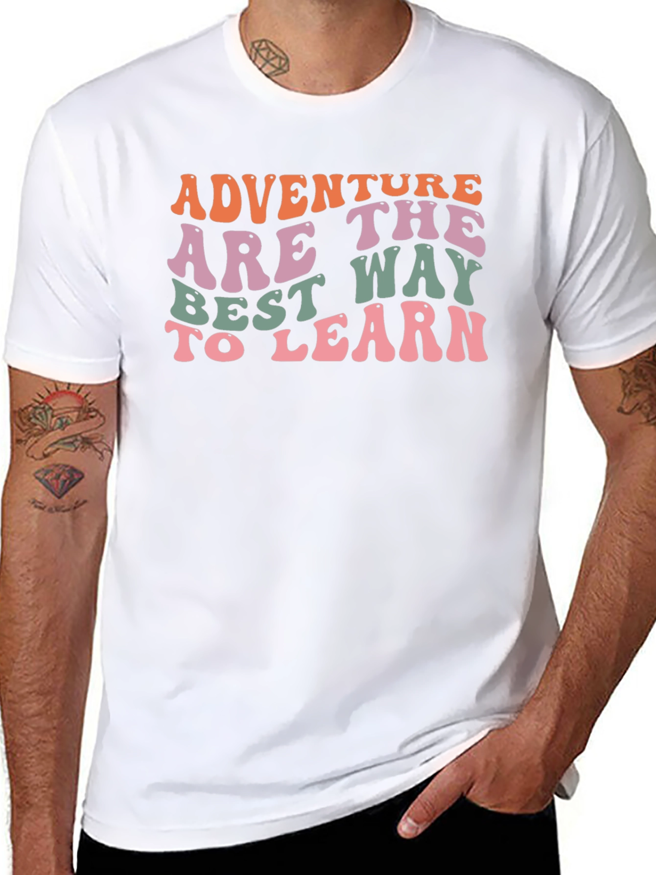 Adventure Is the Best Way to Learn Graphic Tee