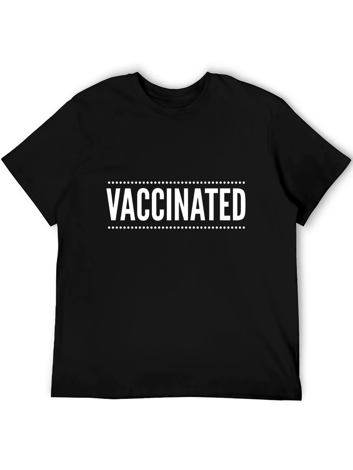 Vaccinated Crew Neck T-Shirt