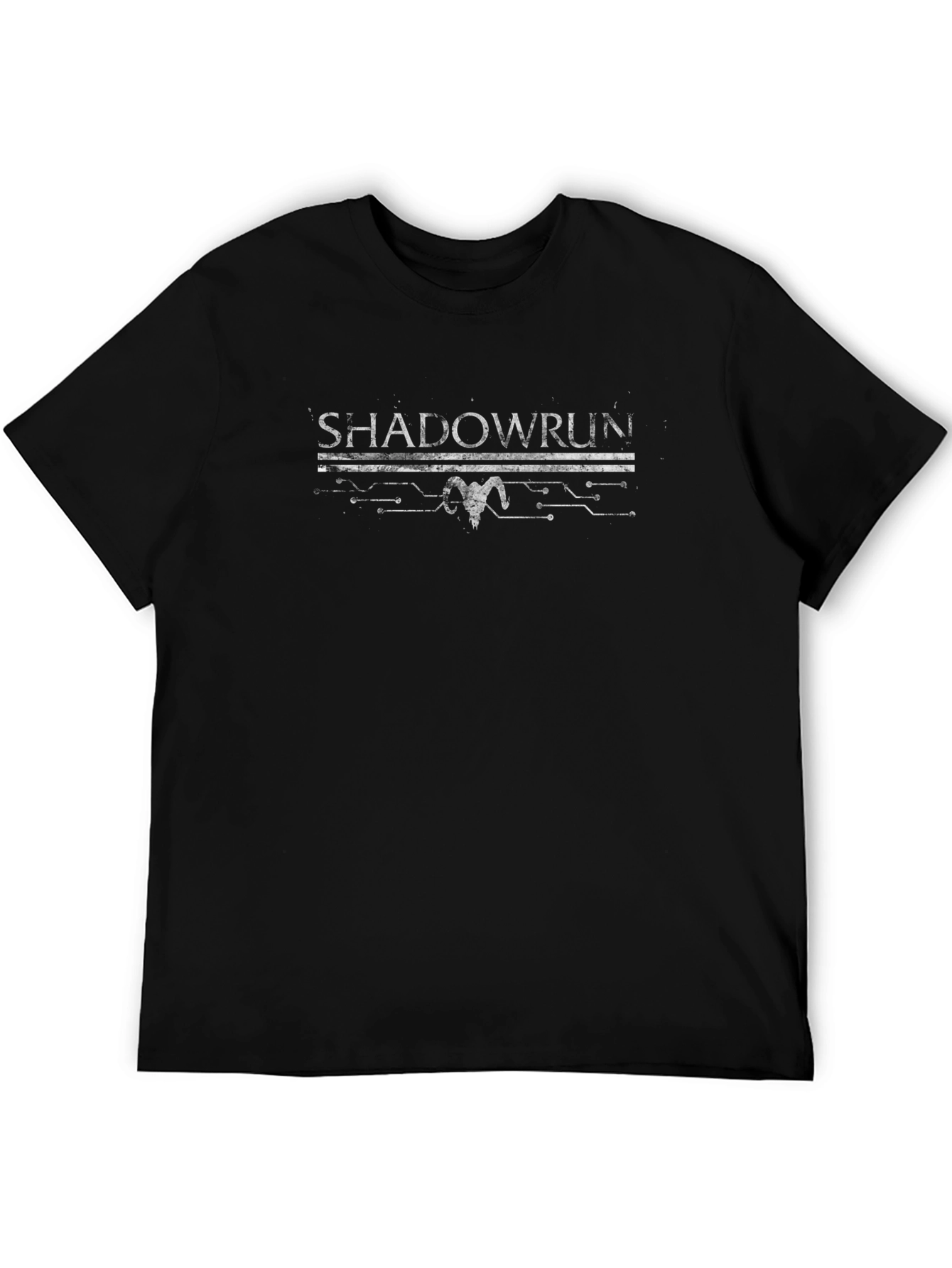 Shadowrun T-Shirt - Black Graphic Tee for Fans