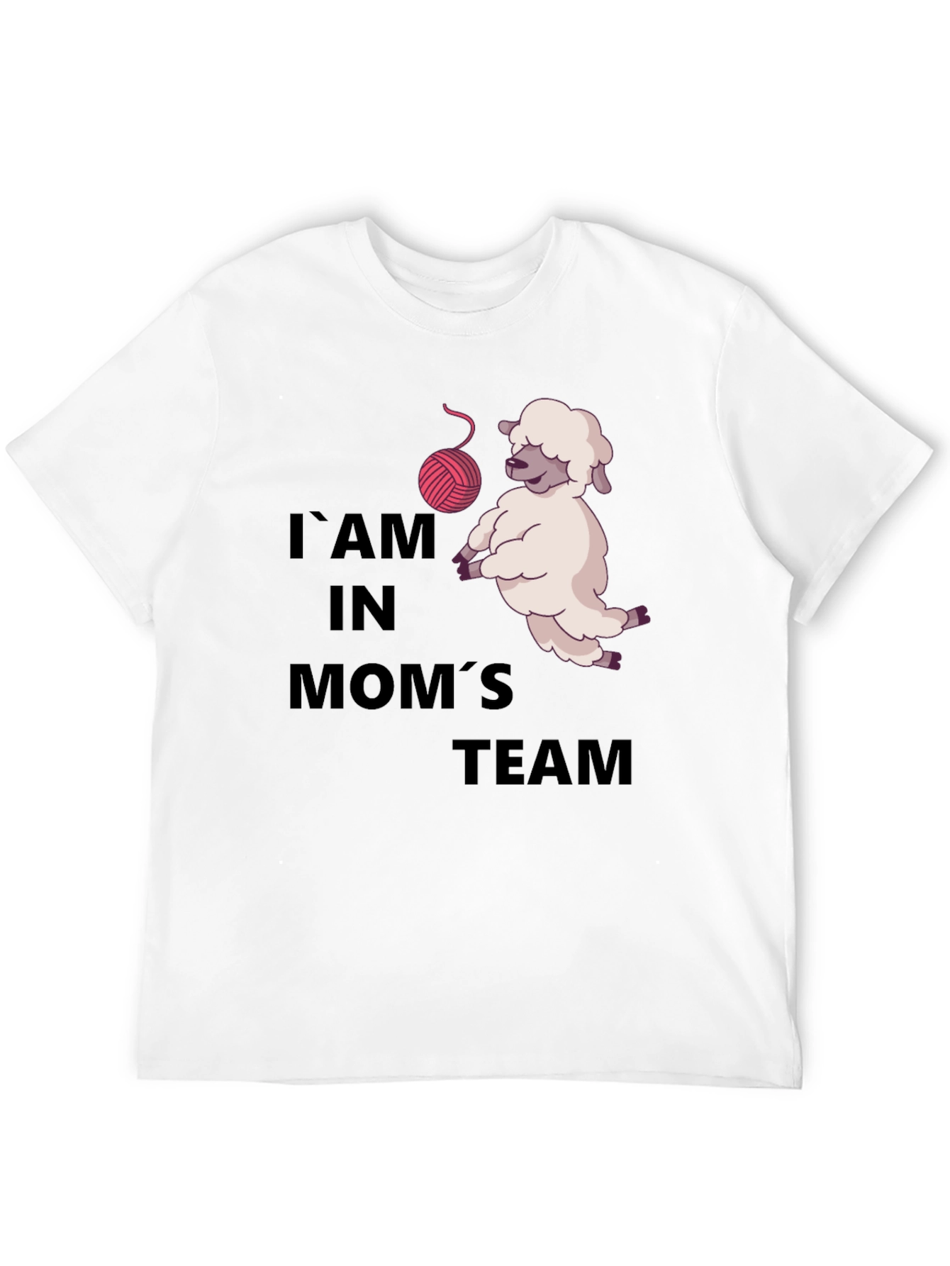 Im in Moms Team Sheep T-Shirt