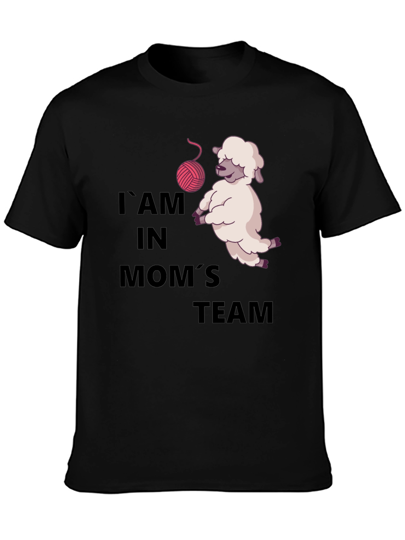 Im in Moms Team Sheep T-Shirt