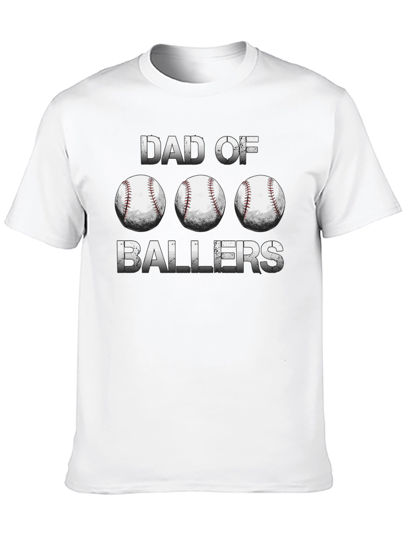 Dad of Ballers Graphic T-Shirt