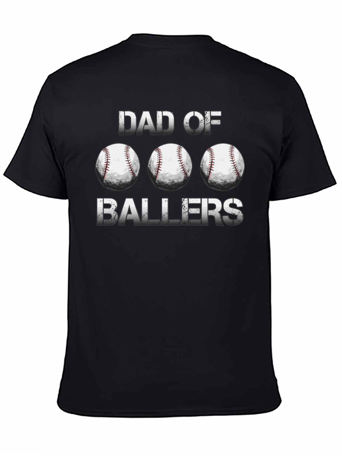 Dad of Ballers Graphic T-Shirt