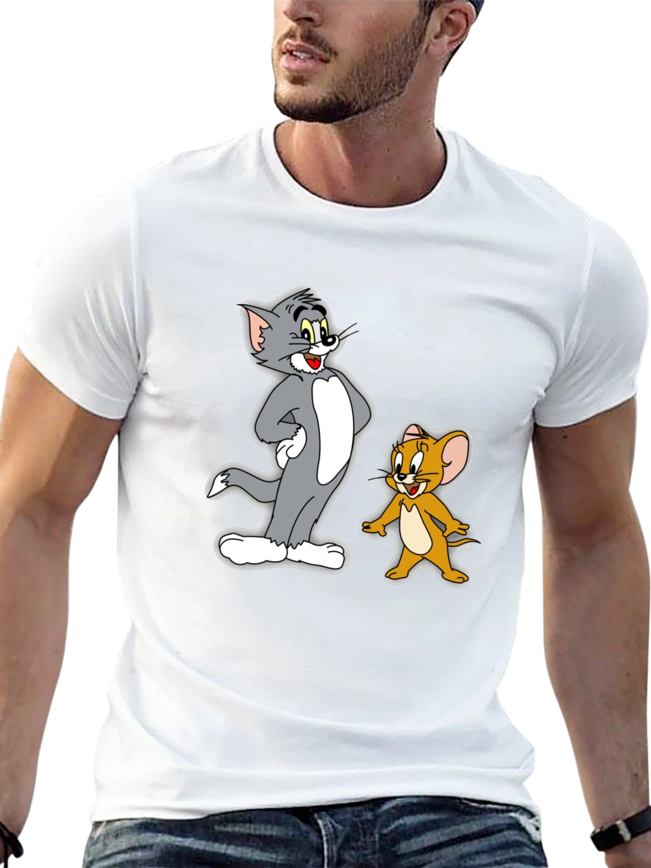 Tom and Jerry Graphic T-Shirt