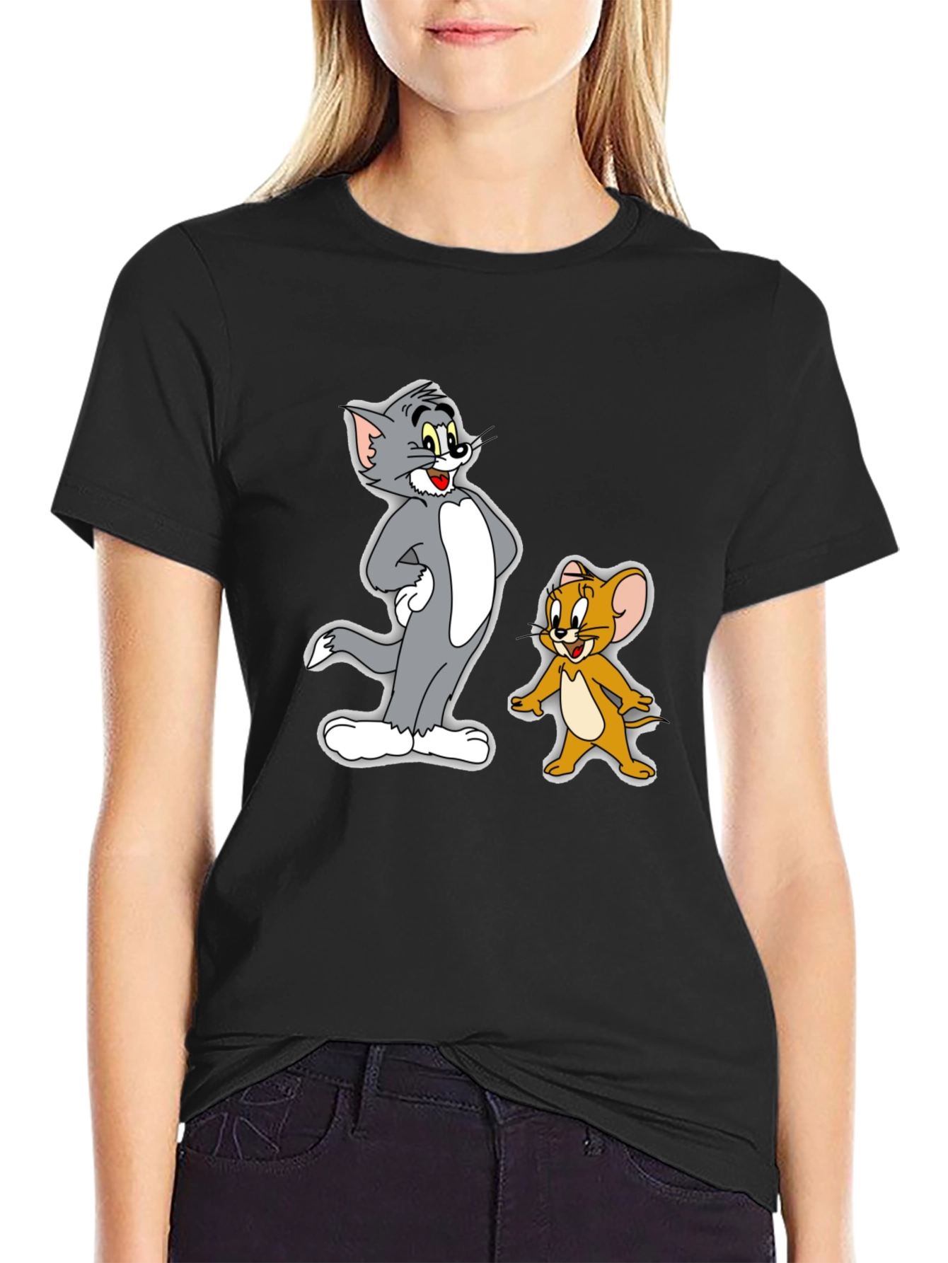 Tom and Jerry Graphic T-Shirt