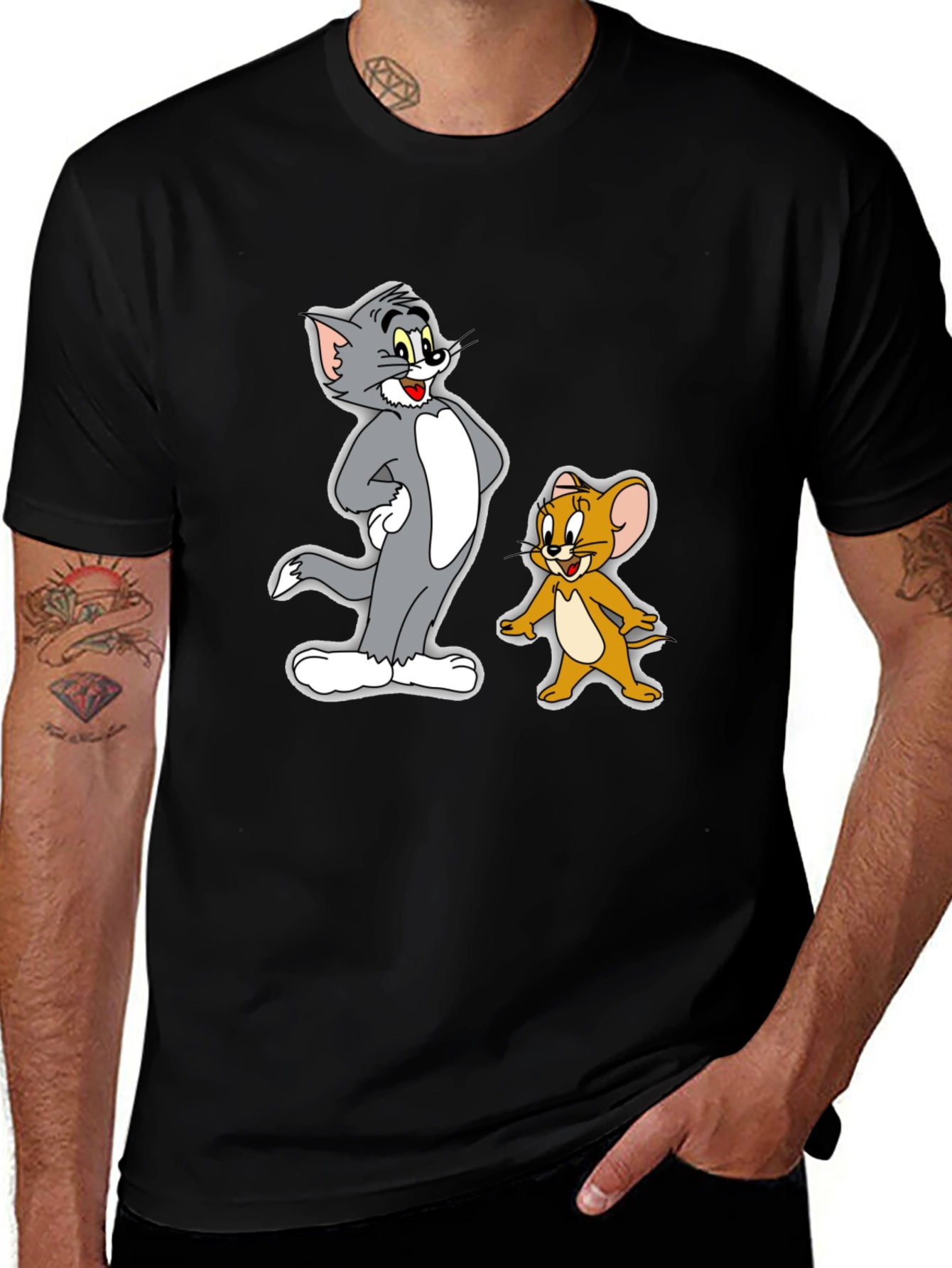 Tom and Jerry Graphic T-Shirt