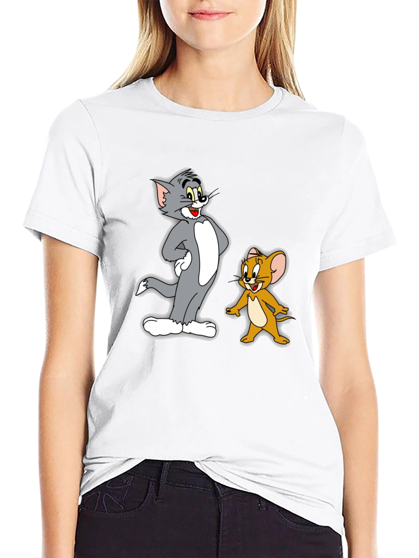 Tom and Jerry Graphic T-Shirt
