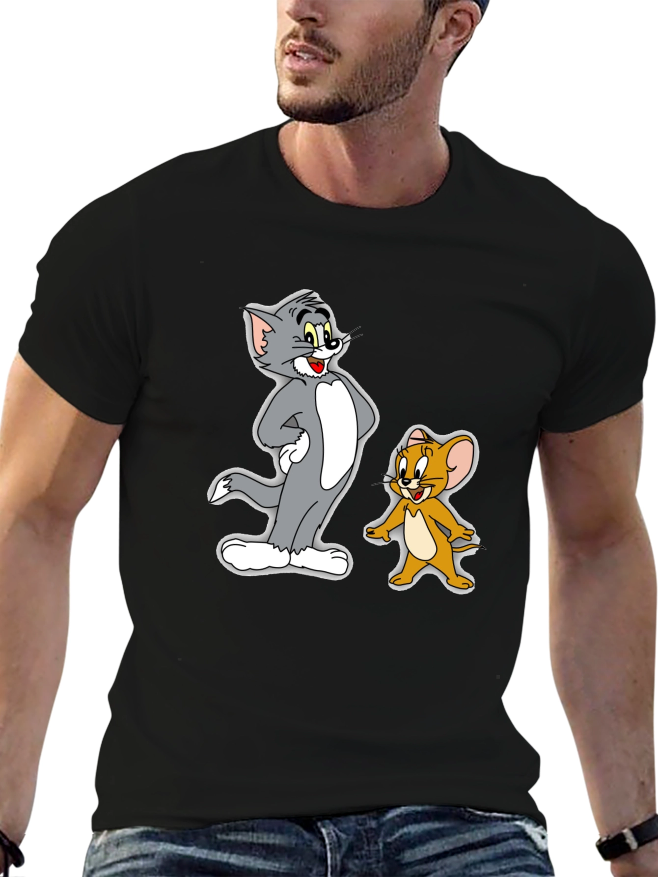 Tom and Jerry Graphic T-Shirt