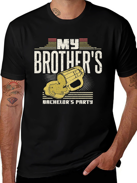 Brothers Bachelor Party Graphic T-Shirt