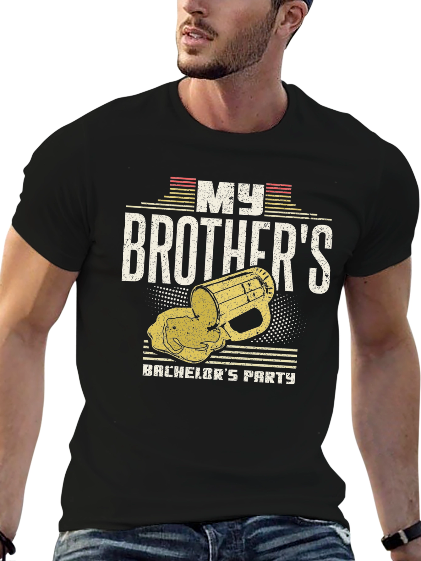 Brothers Bachelor Party Graphic T-Shirt