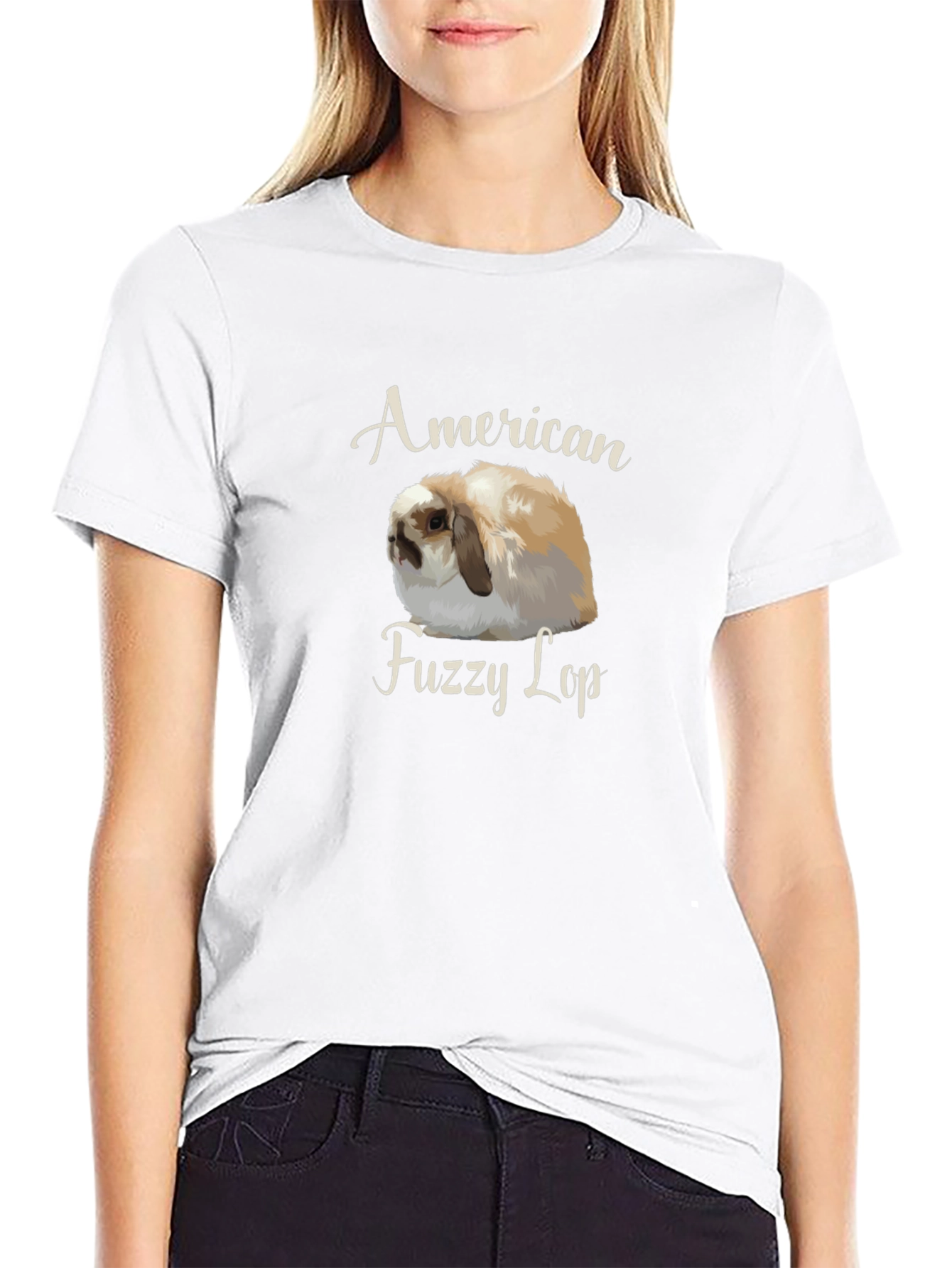 American Fuzzy Lop T-Shirt - Cute Rabbit Tee