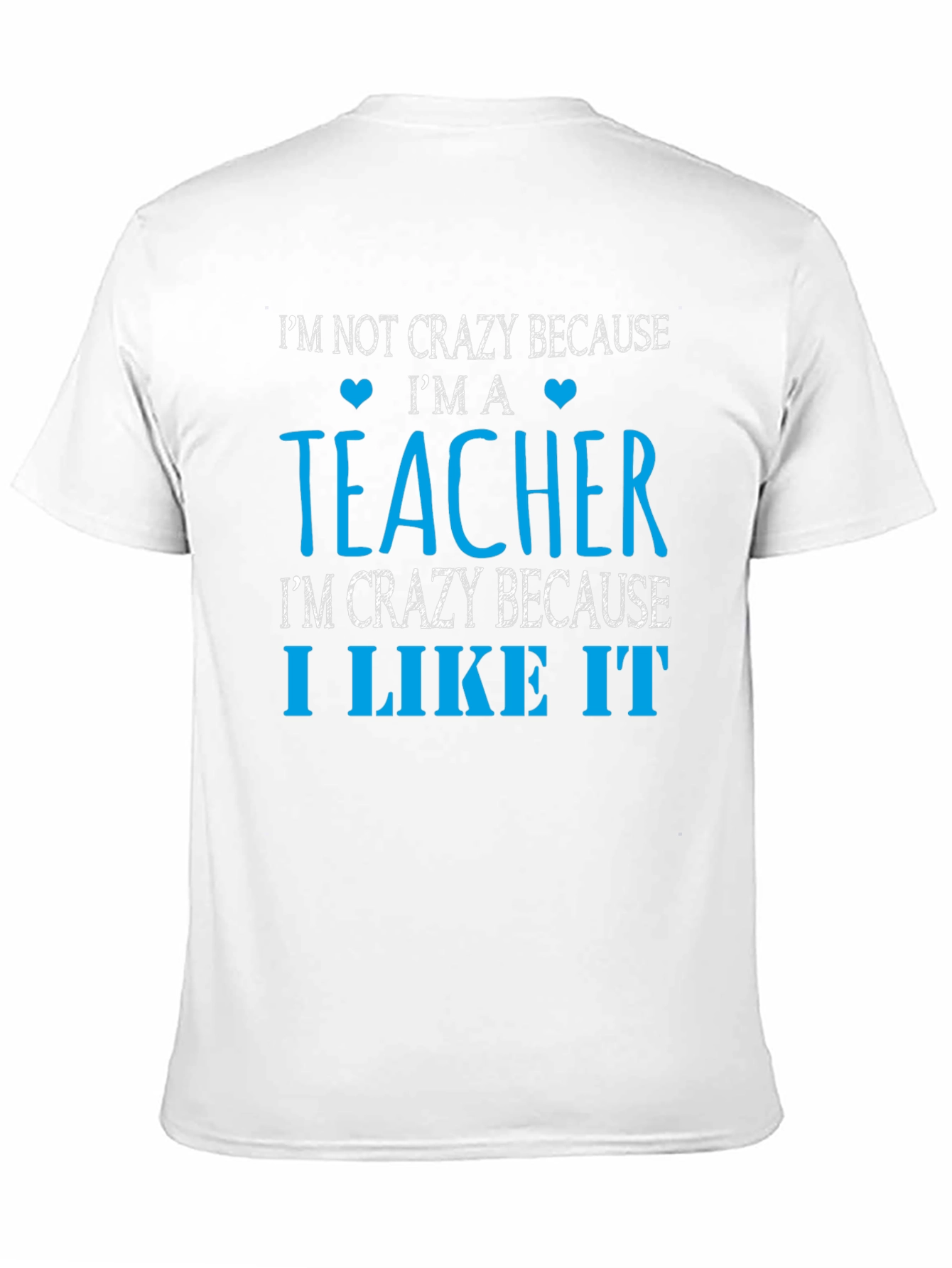 Funny Teacher Crazy Like It T-Shirt