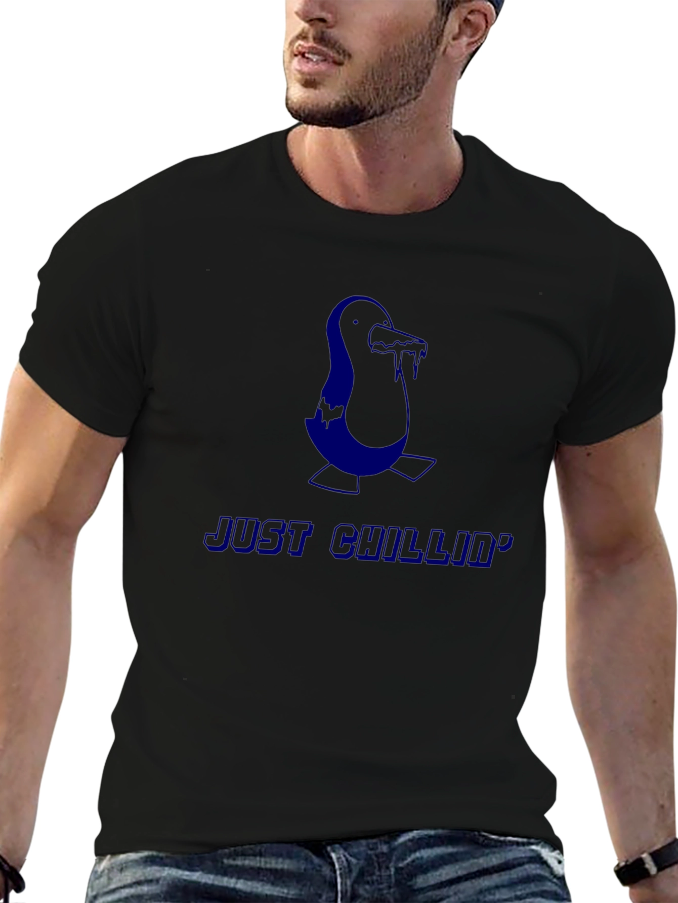 Just Chillin Duck Graphic T-Shirt