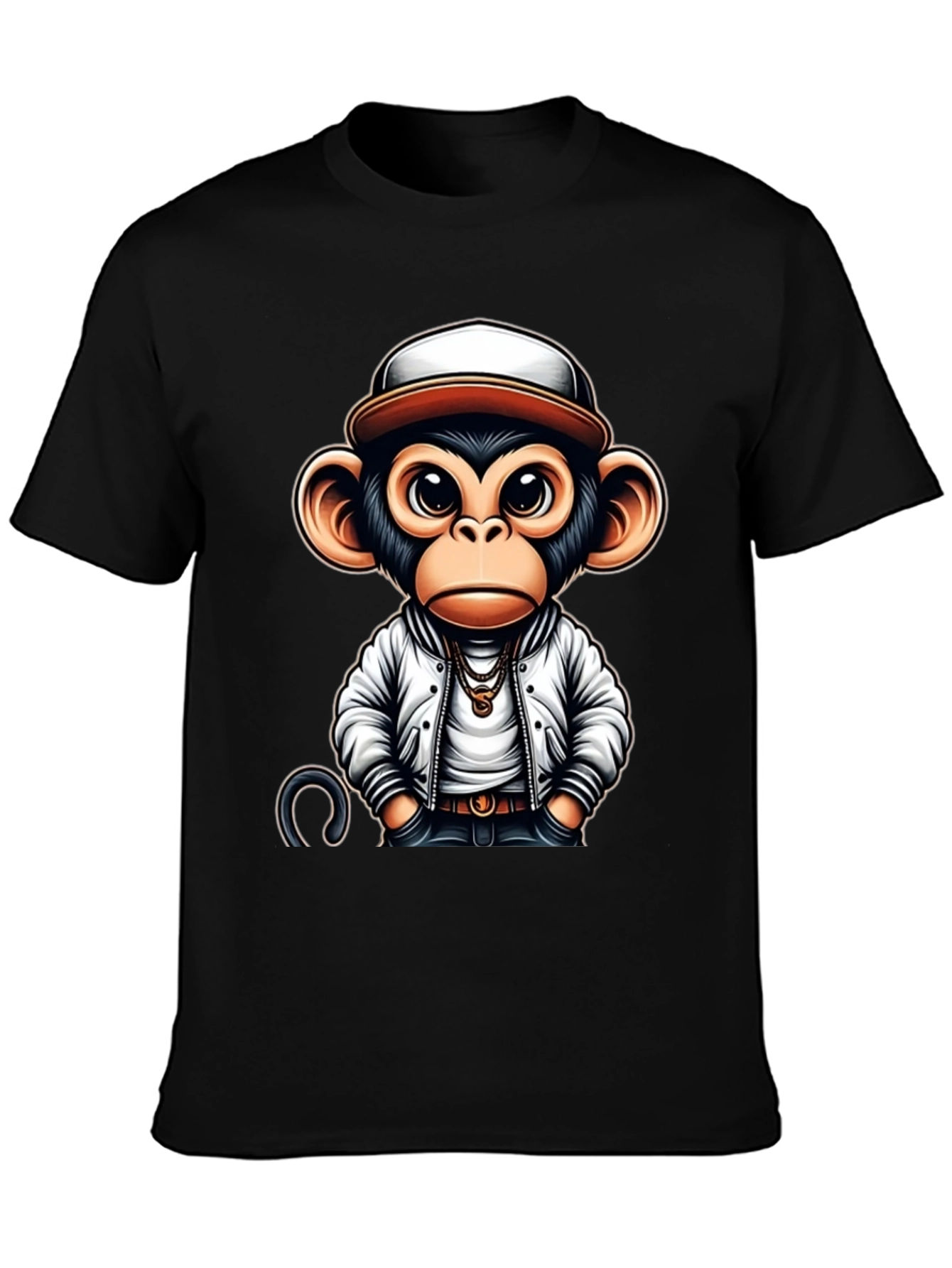 Cool Monkey Graphic Tee - Urban Style