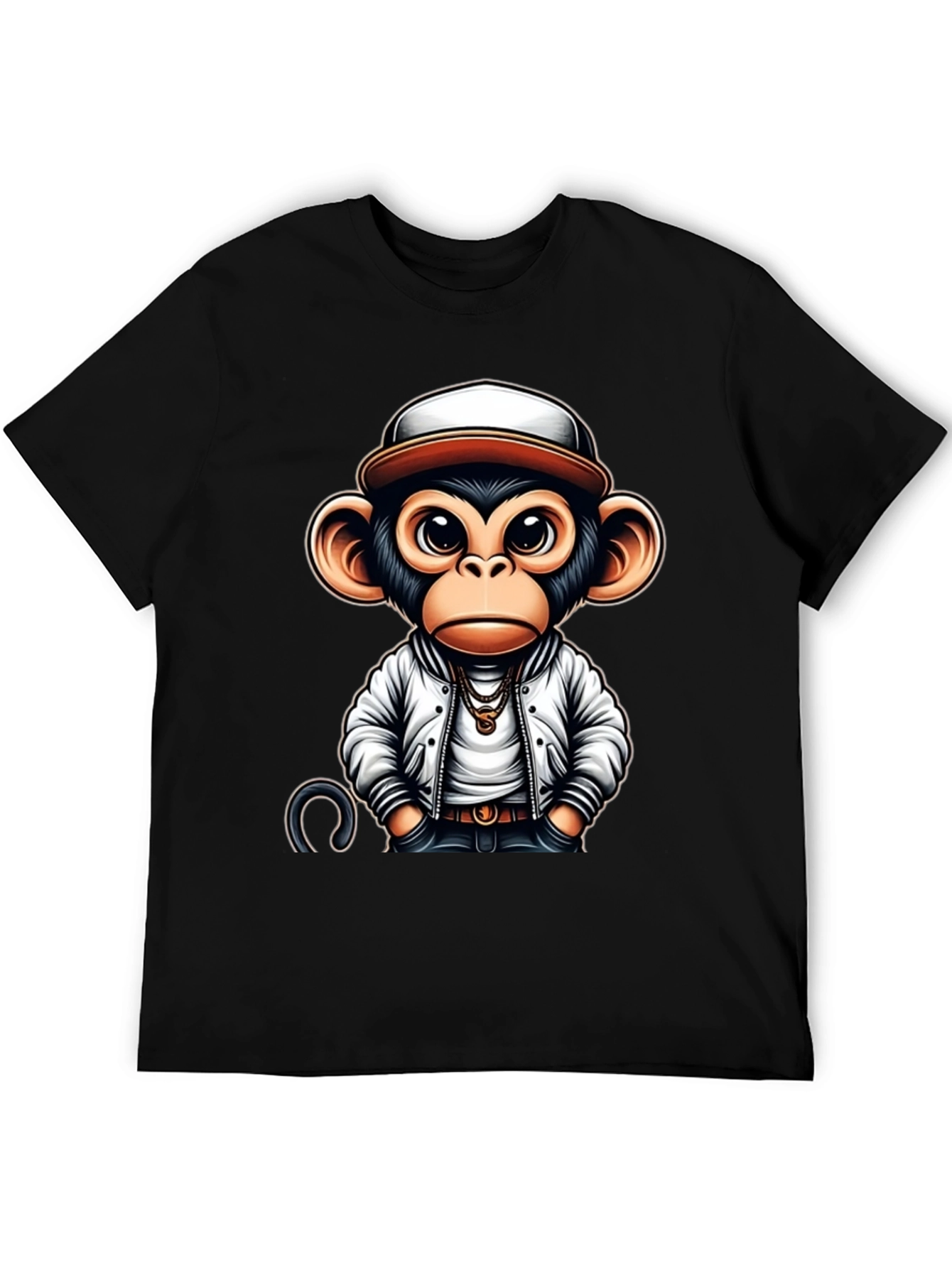 Cool Monkey Graphic Tee - Urban Style