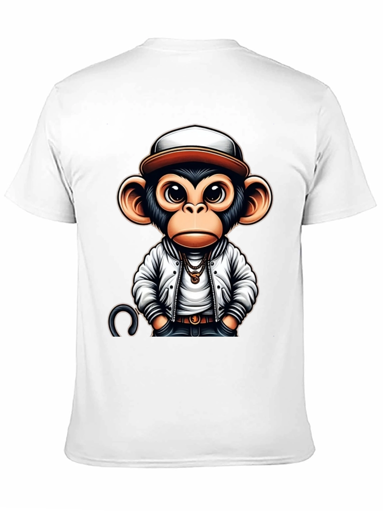 Cool Monkey Graphic Tee - Urban Style