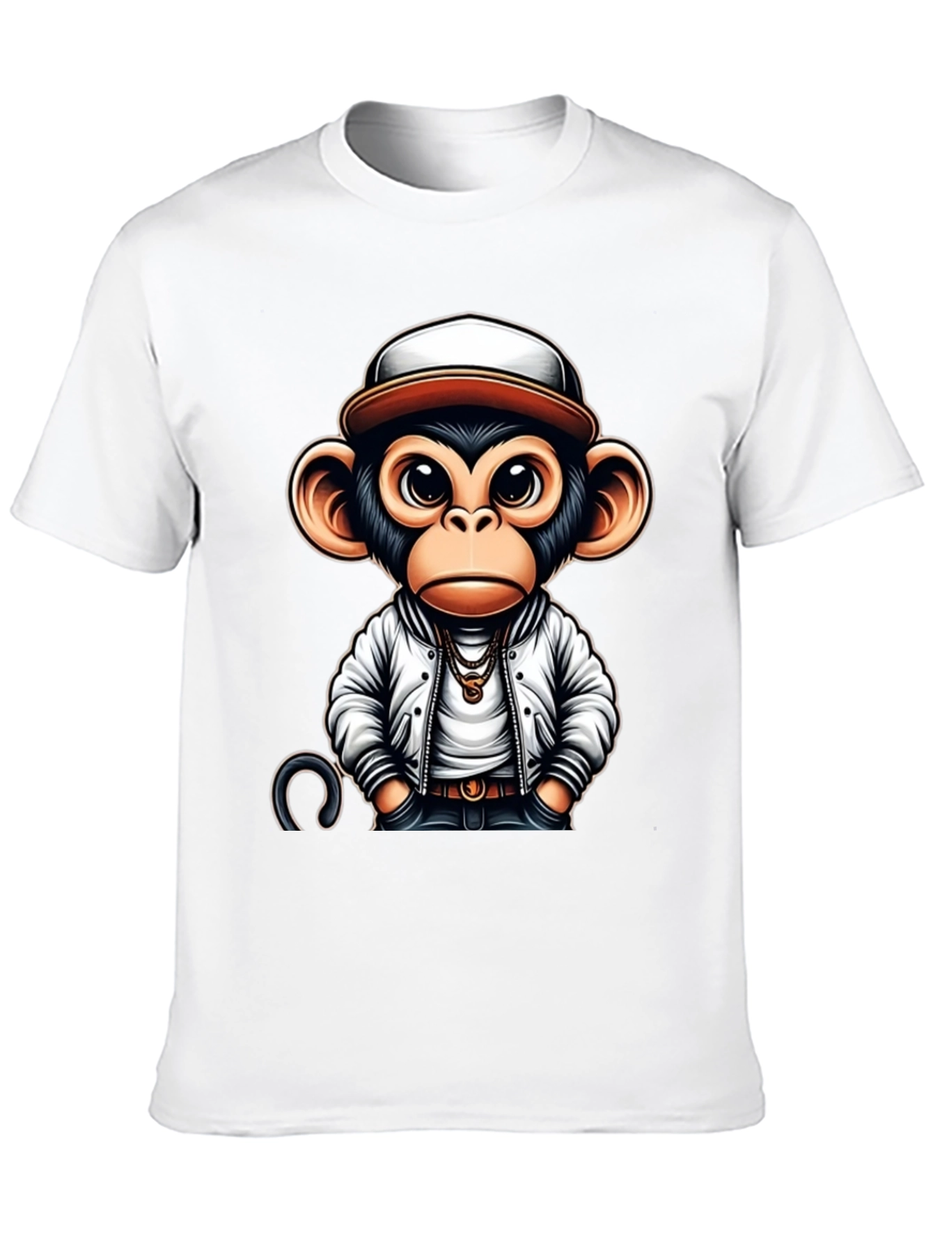 Cool Monkey Graphic Tee - Urban Style