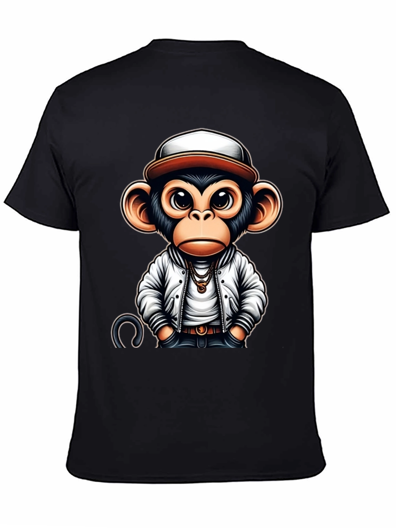 Cool Monkey Graphic Tee - Urban Style