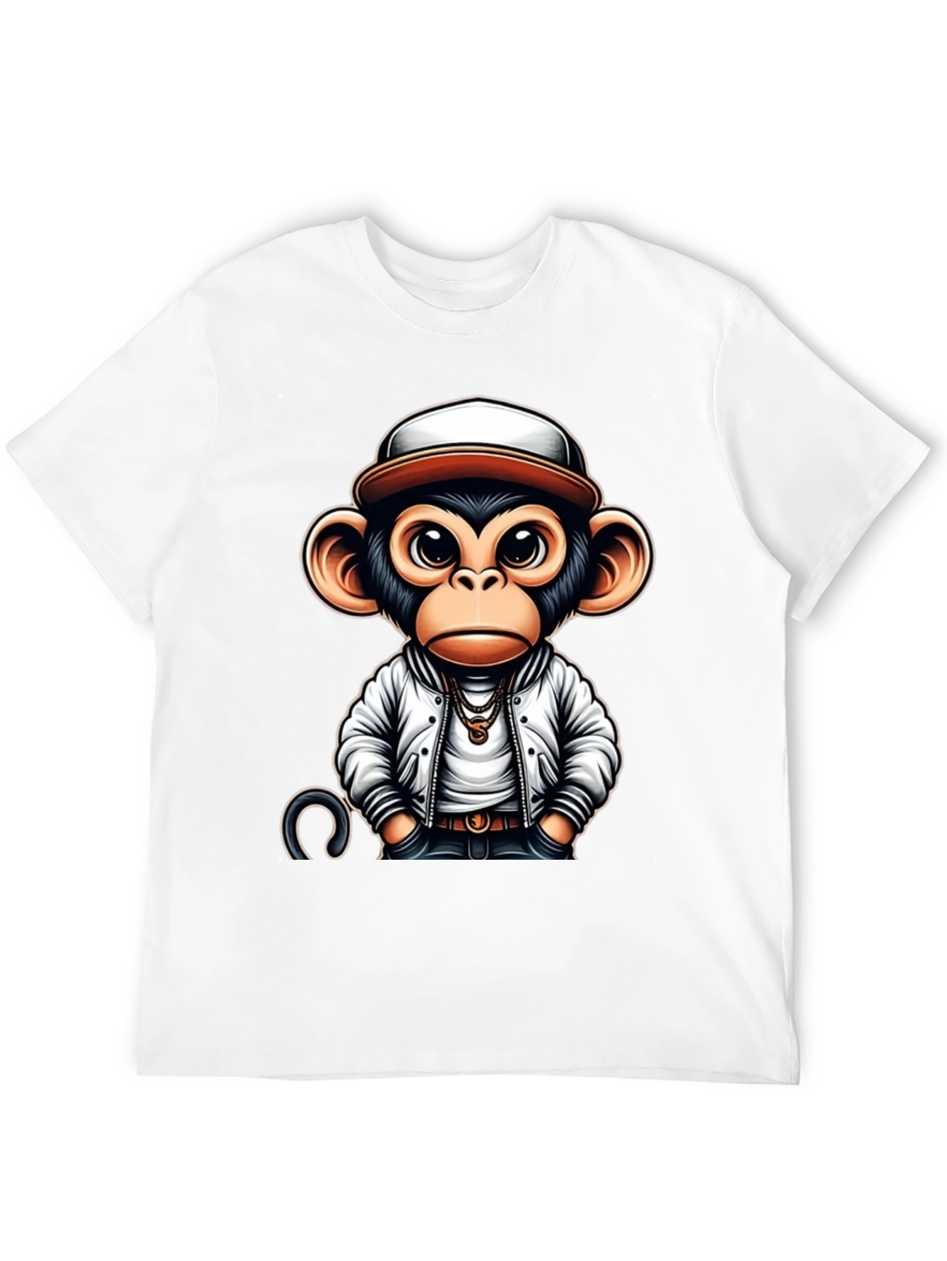 Cool Monkey Graphic Tee - Urban Style