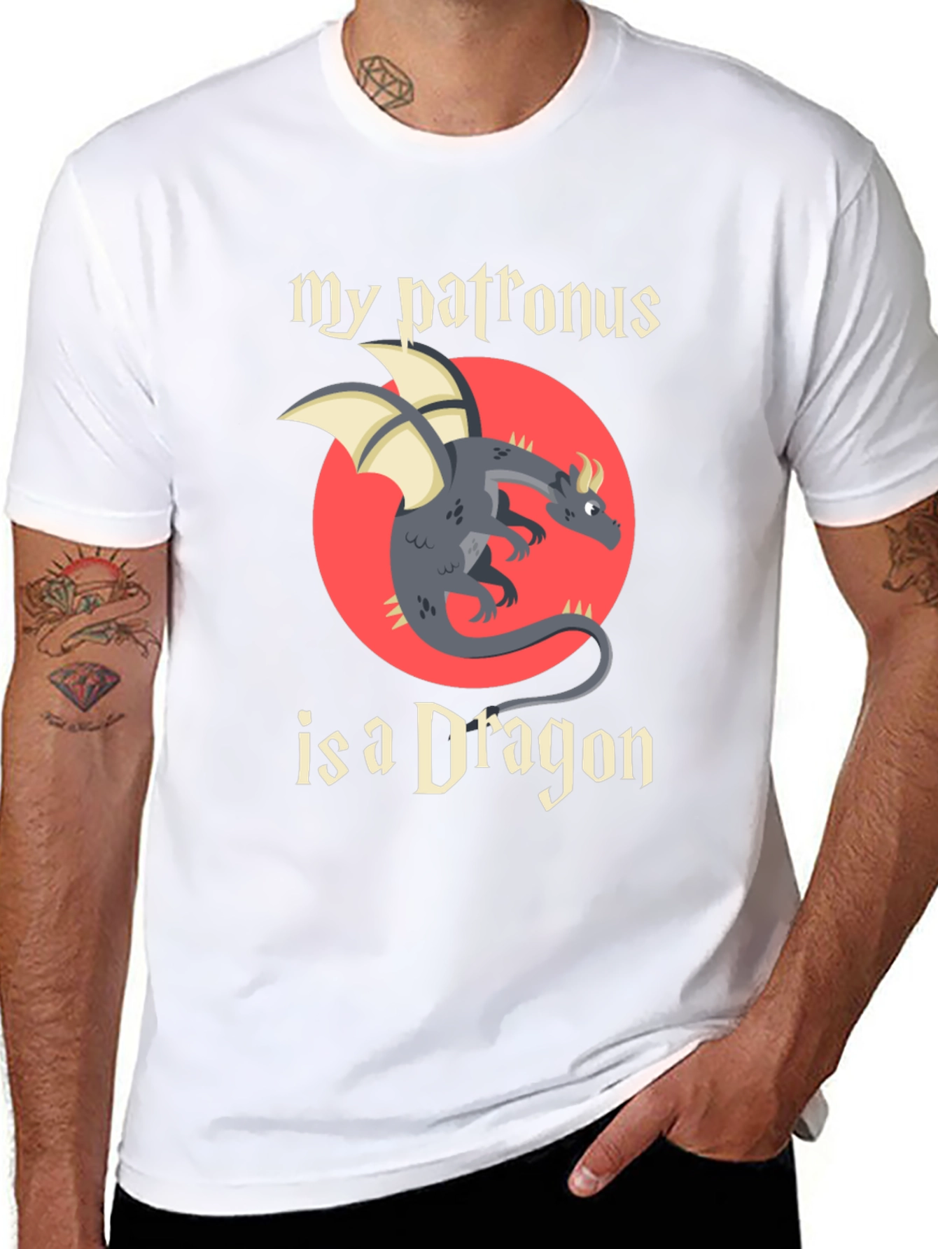 My Patronus is a Dragon Graphic T-Shirt