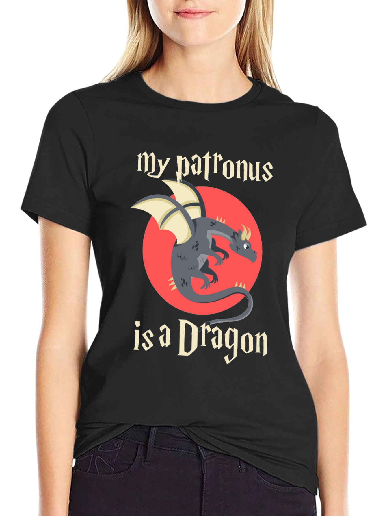 My Patronus is a Dragon Graphic T-Shirt