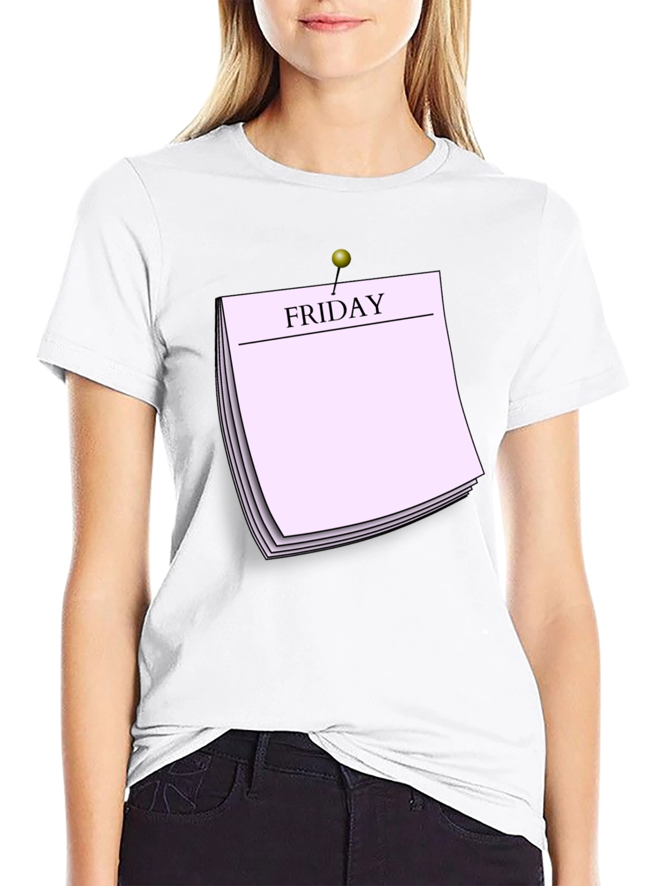 Friday Calendar T-Shirt - Fun Weekend Tee