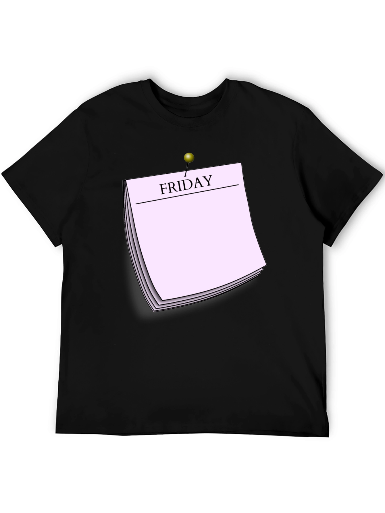Friday Calendar T-Shirt - Fun Weekend Tee