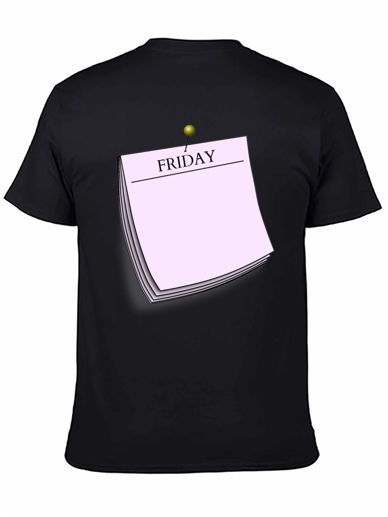 Friday Calendar T-Shirt - Fun Weekend Tee