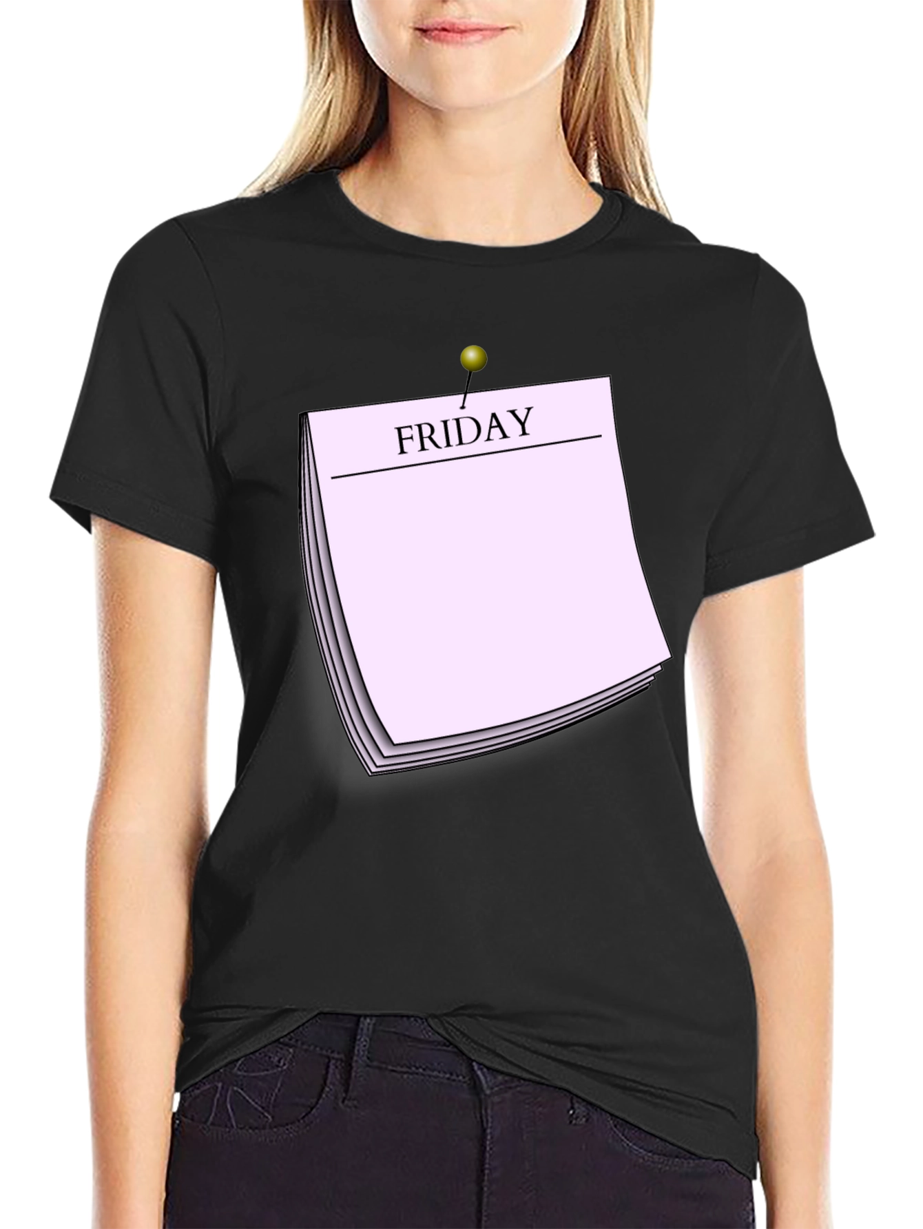 Friday Calendar T-Shirt - Fun Weekend Tee