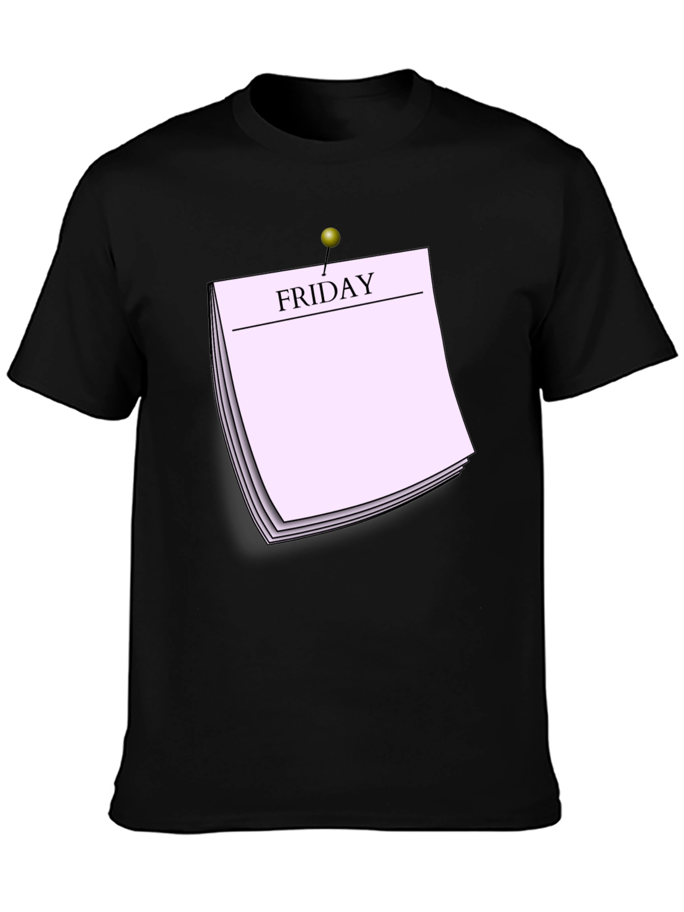 Friday Calendar T-Shirt - Fun Weekend Tee