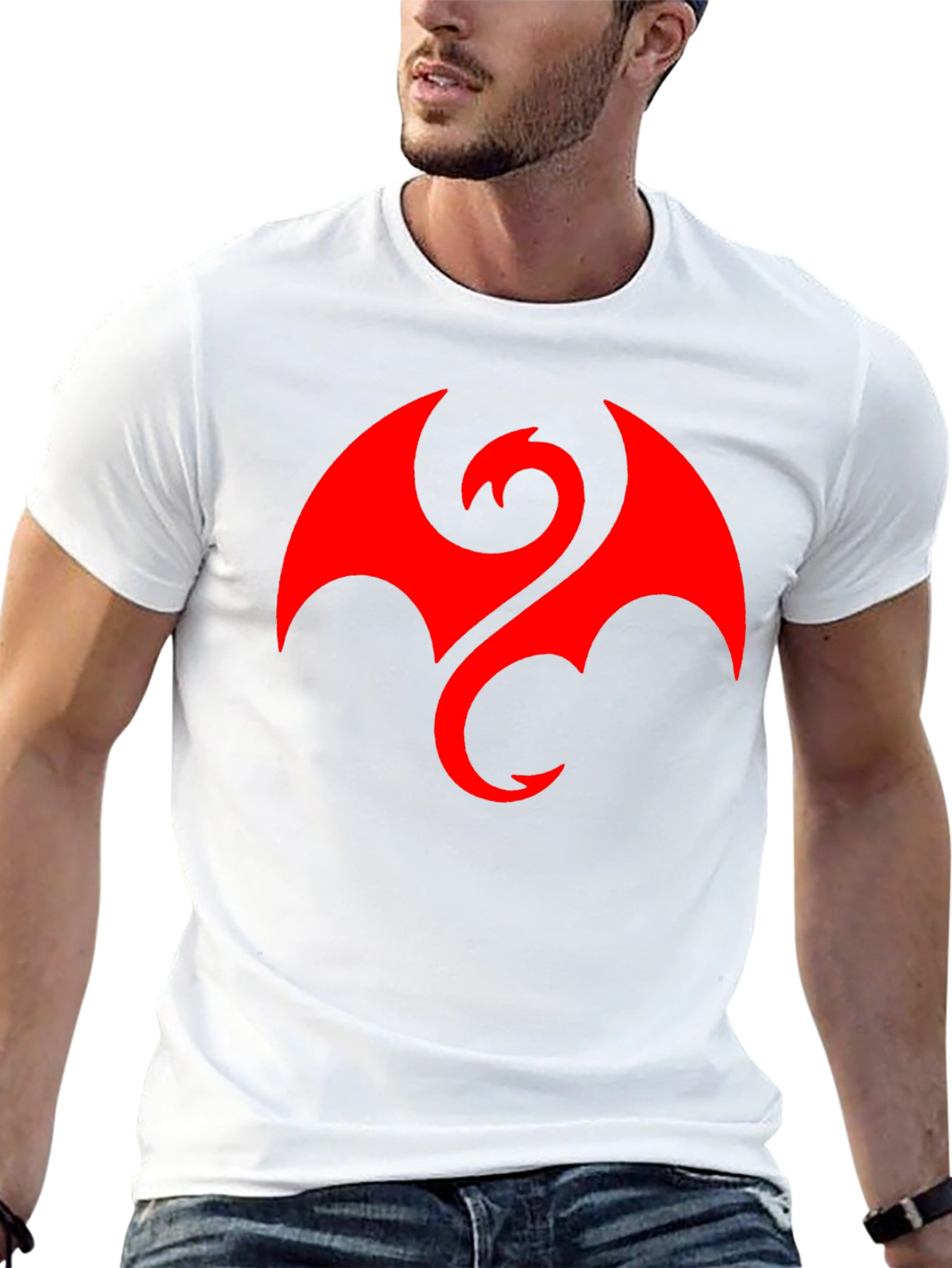 Iron Fist Dragon Logo Black T-Shirt
