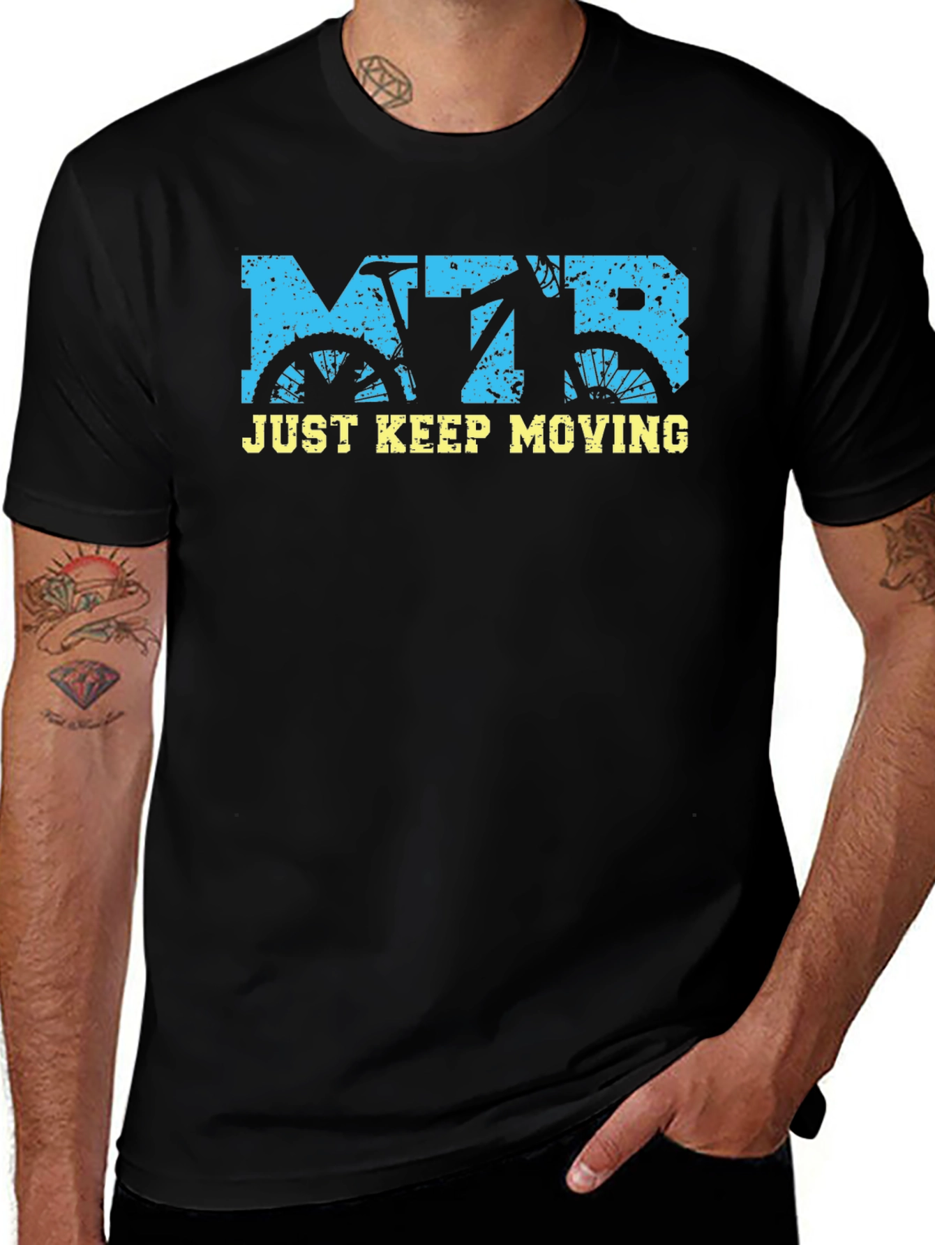MTB Just Keep Moving Graphic Tee