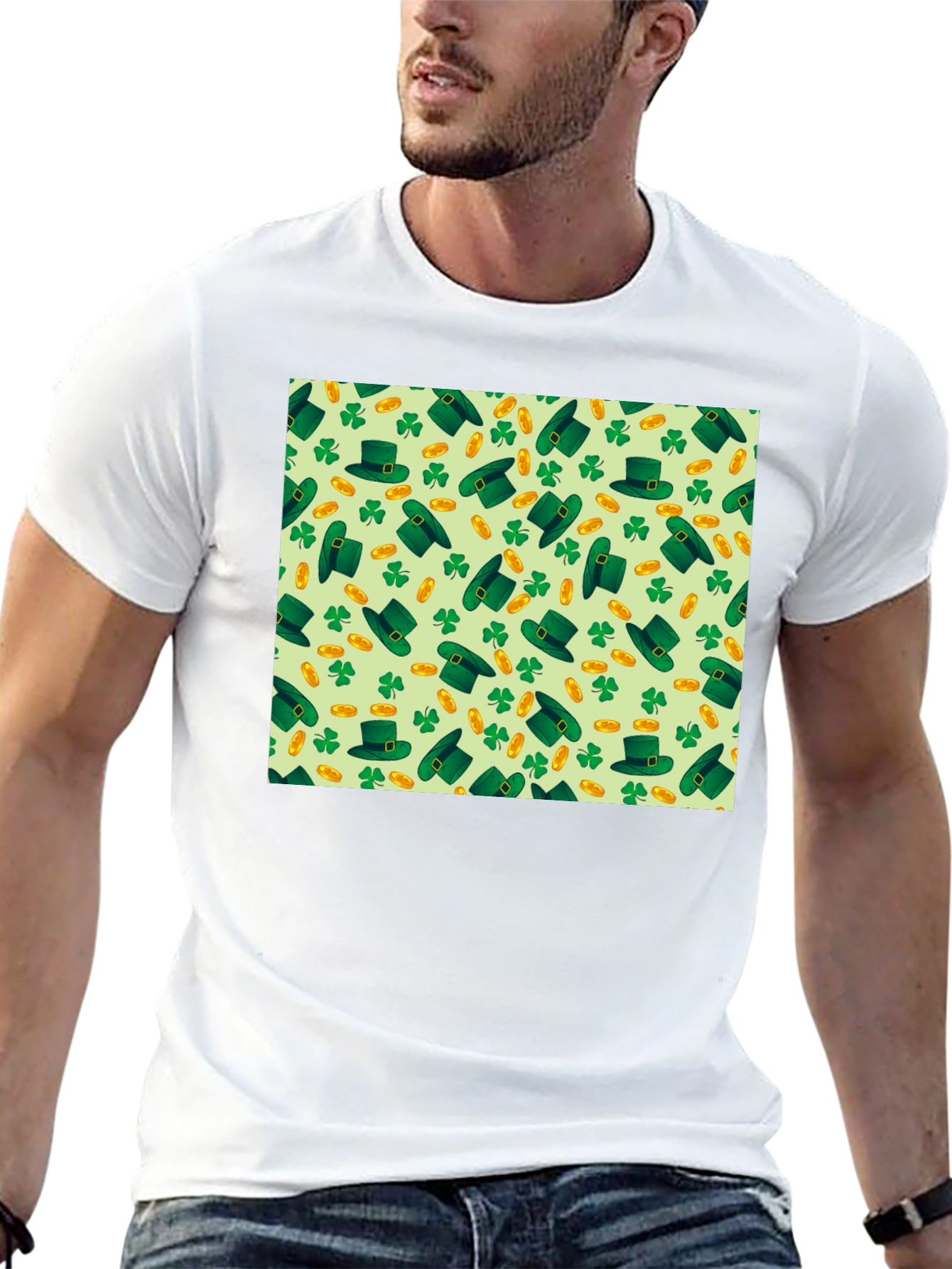 St. Patricks Day Pattern T-Shirt