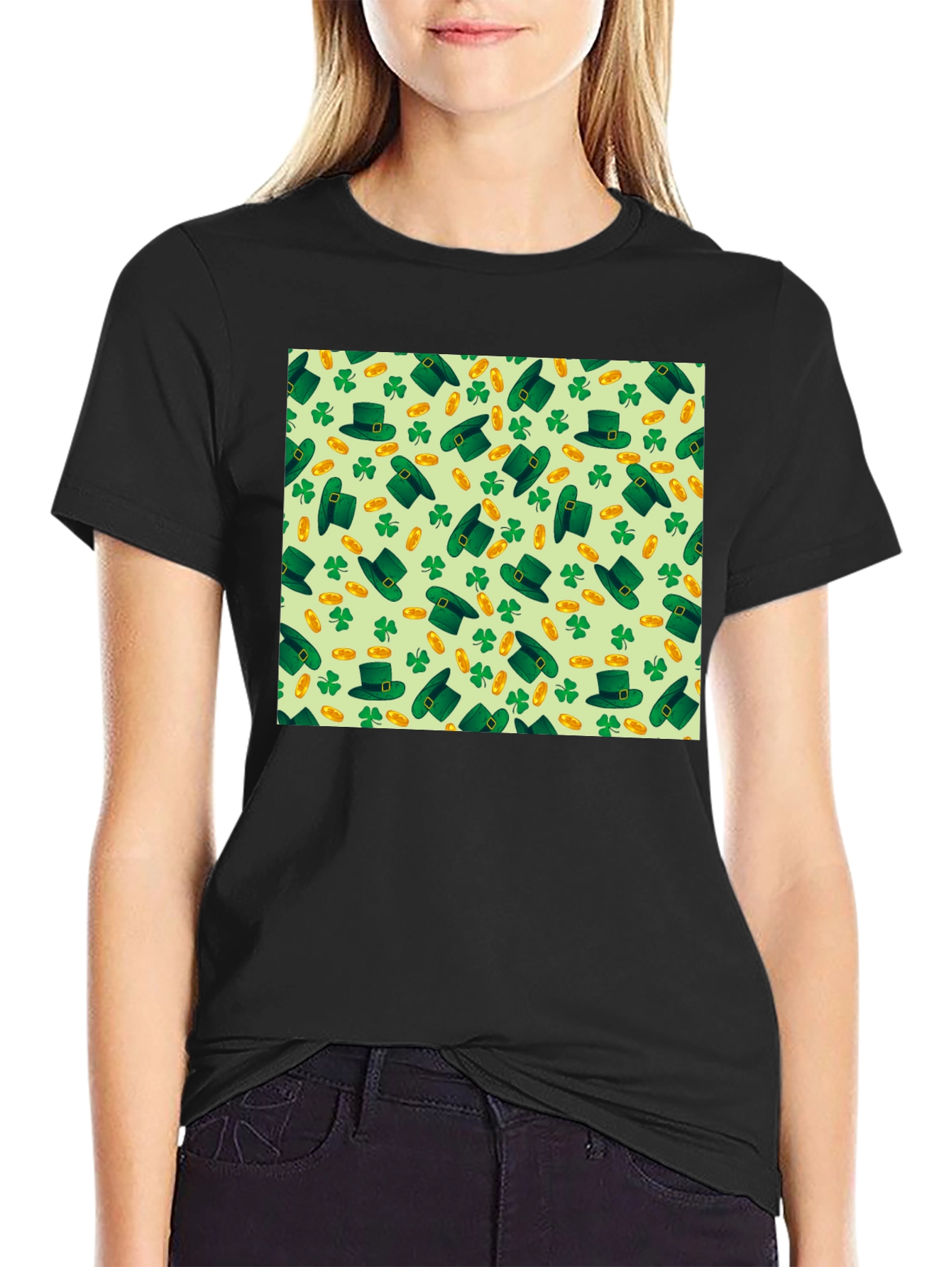 St. Patricks Day Pattern T-Shirt