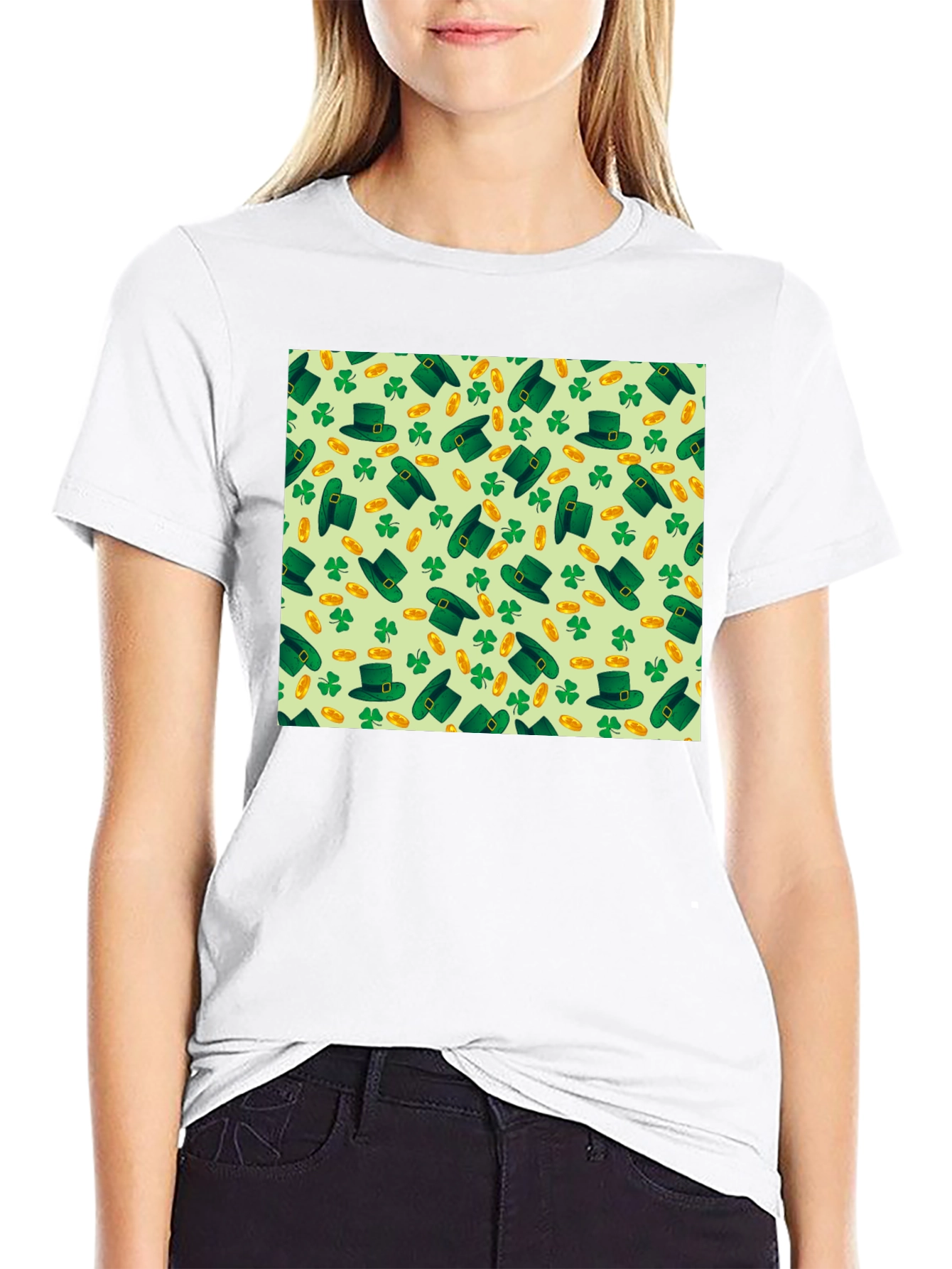 St. Patricks Day Pattern T-Shirt