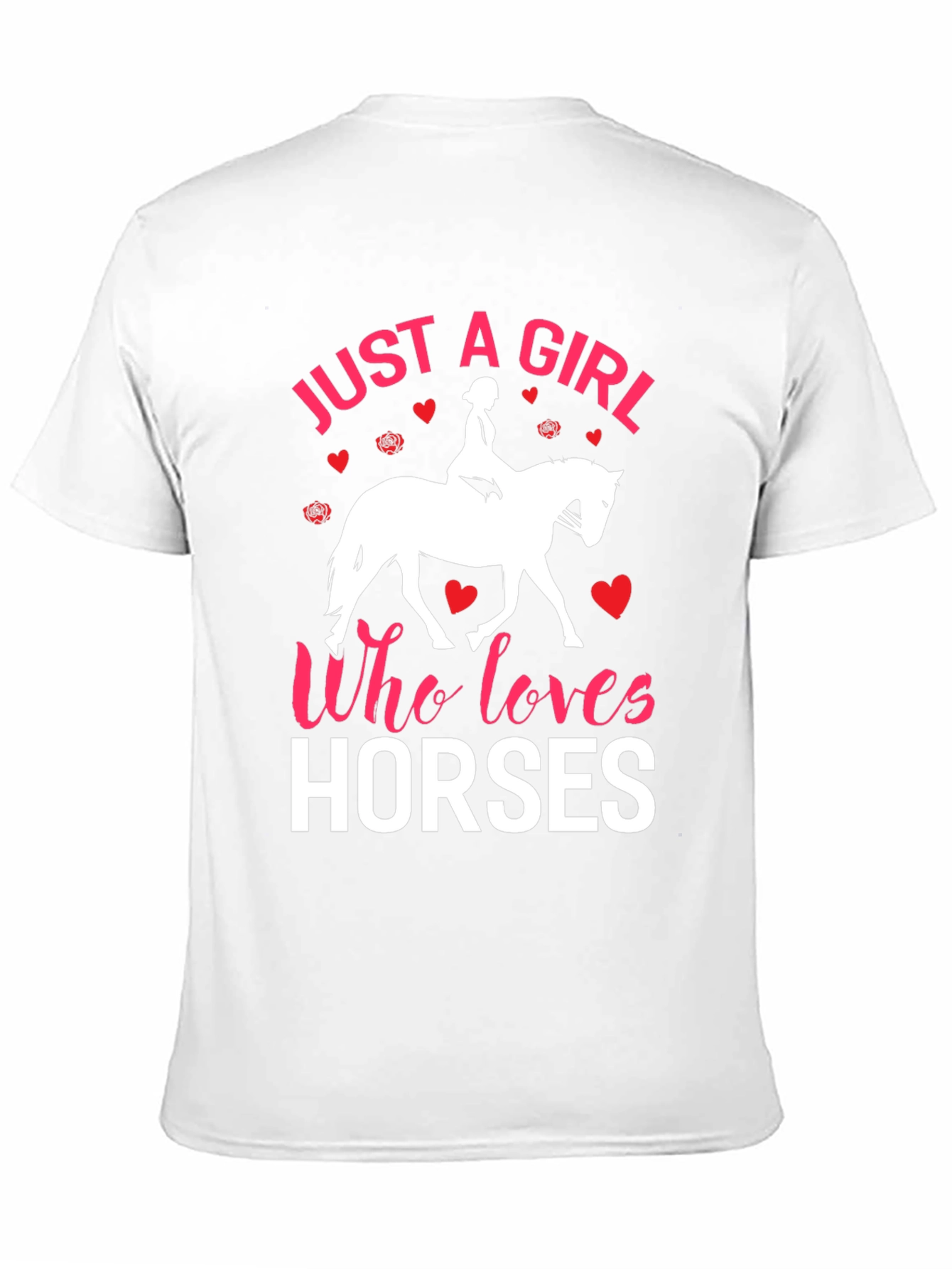 Just a Girl Who Loves Horses T-Shirt