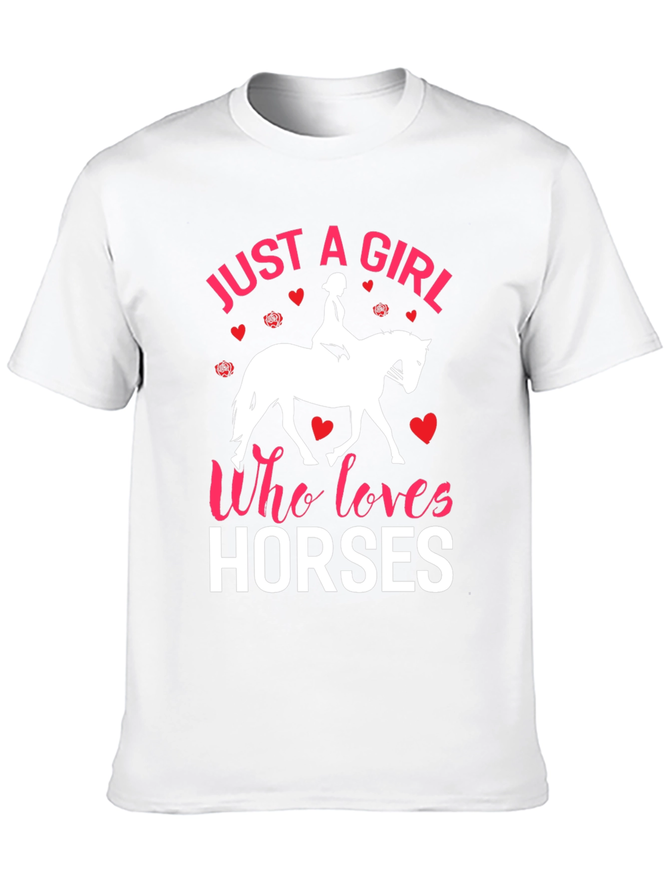Just a Girl Who Loves Horses T-Shirt