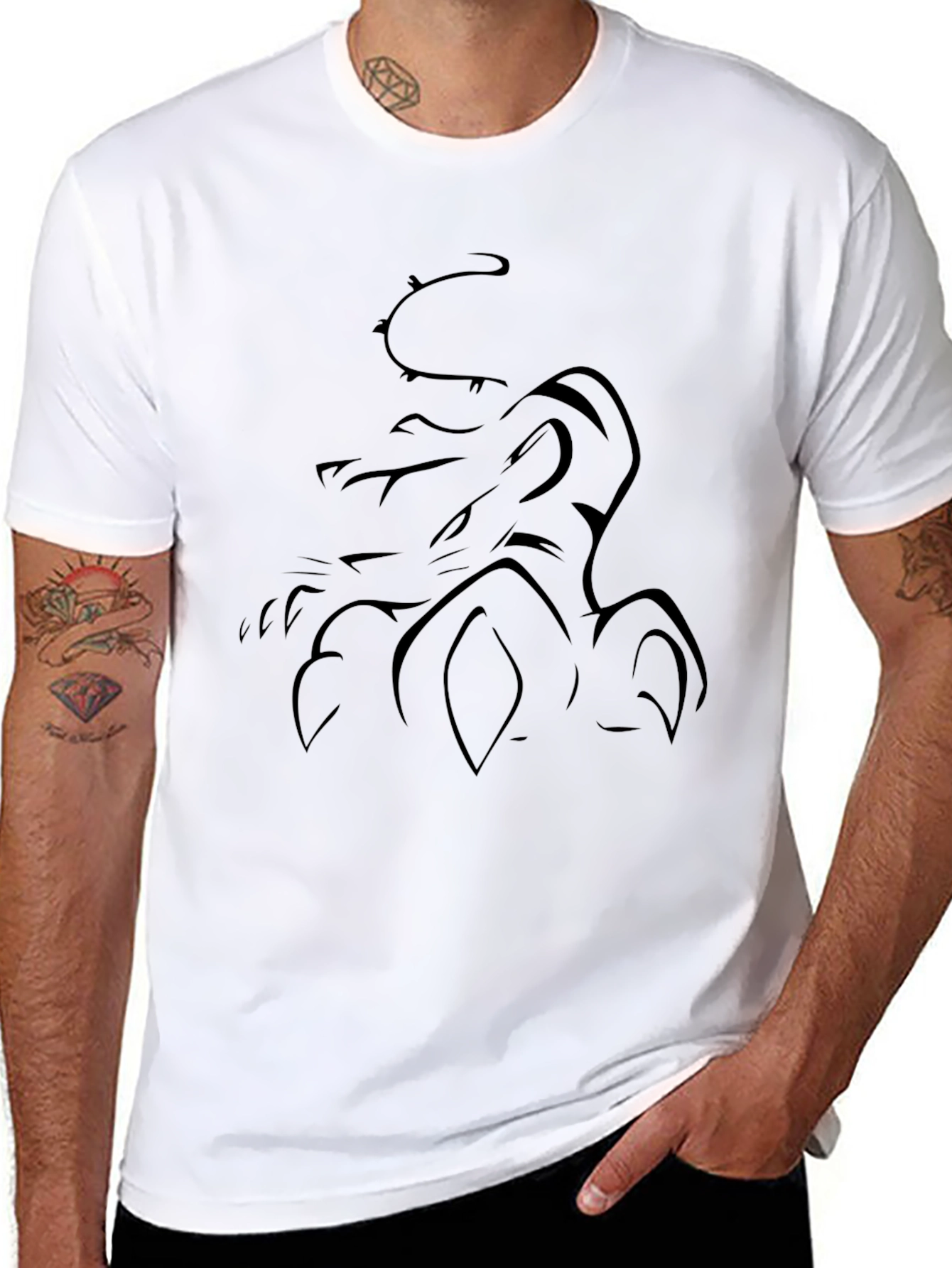 Lion King Inspired Black Graphic Tee