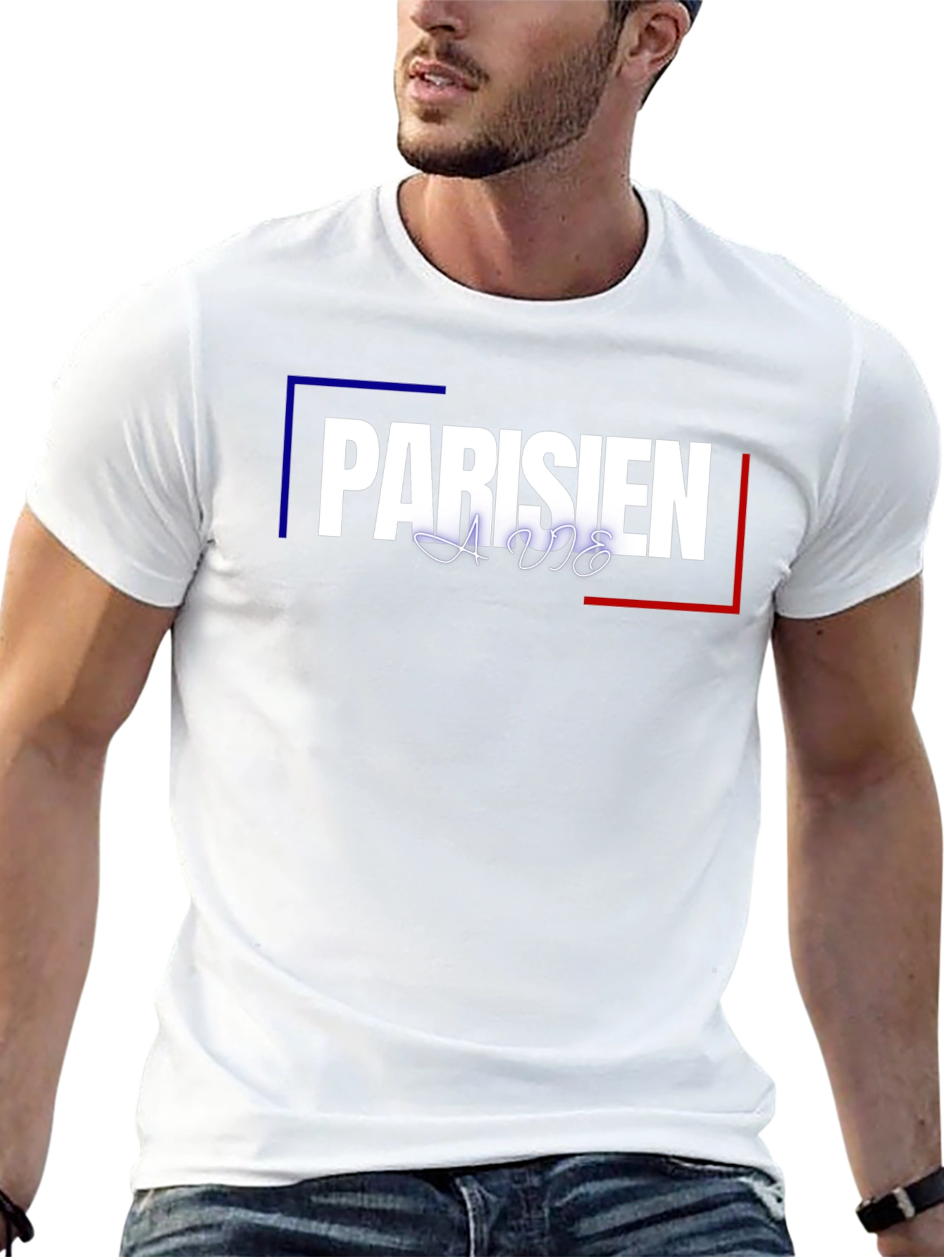 Parisien A Vie Graphic T-Shirt