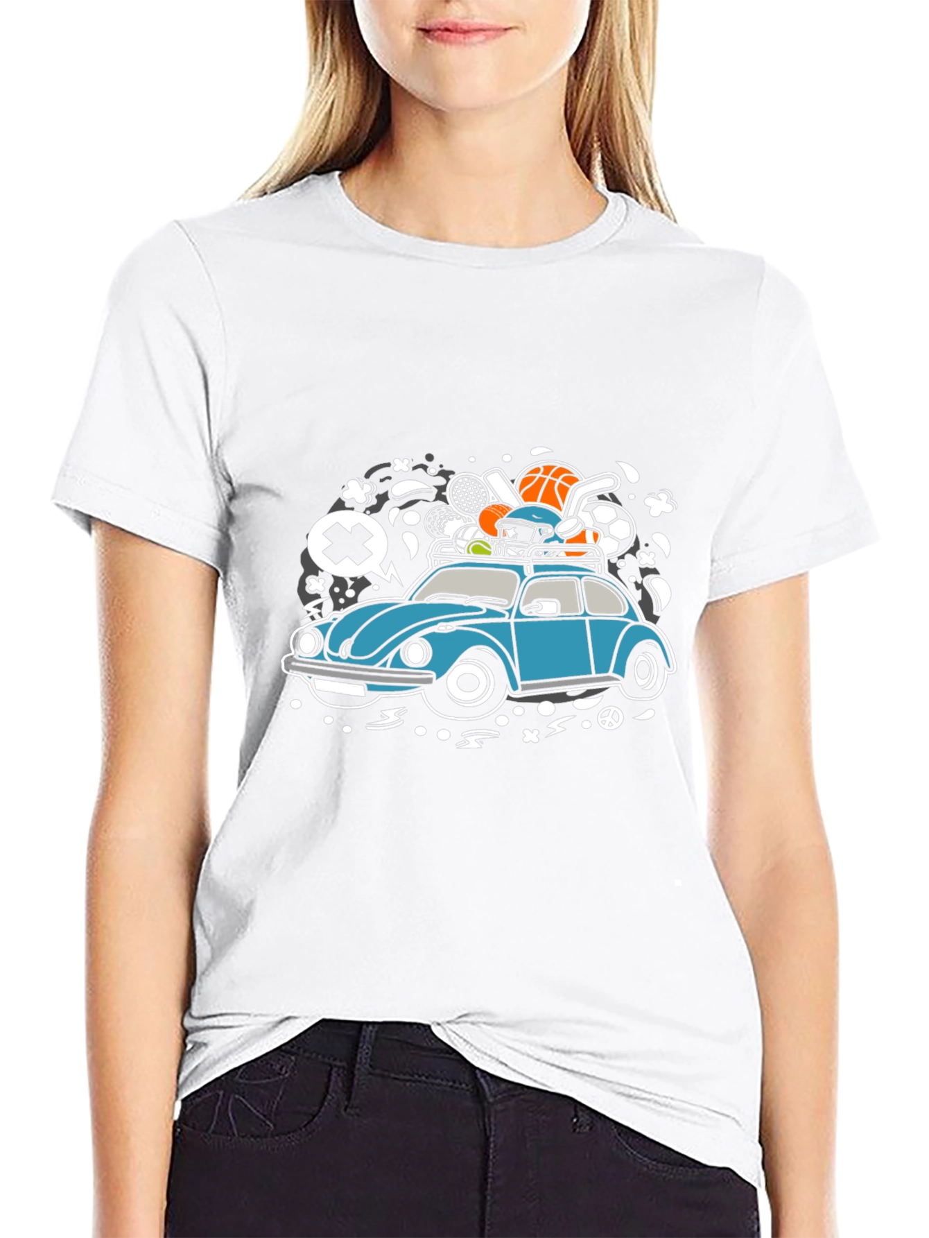 Sports Car Graphic Tee