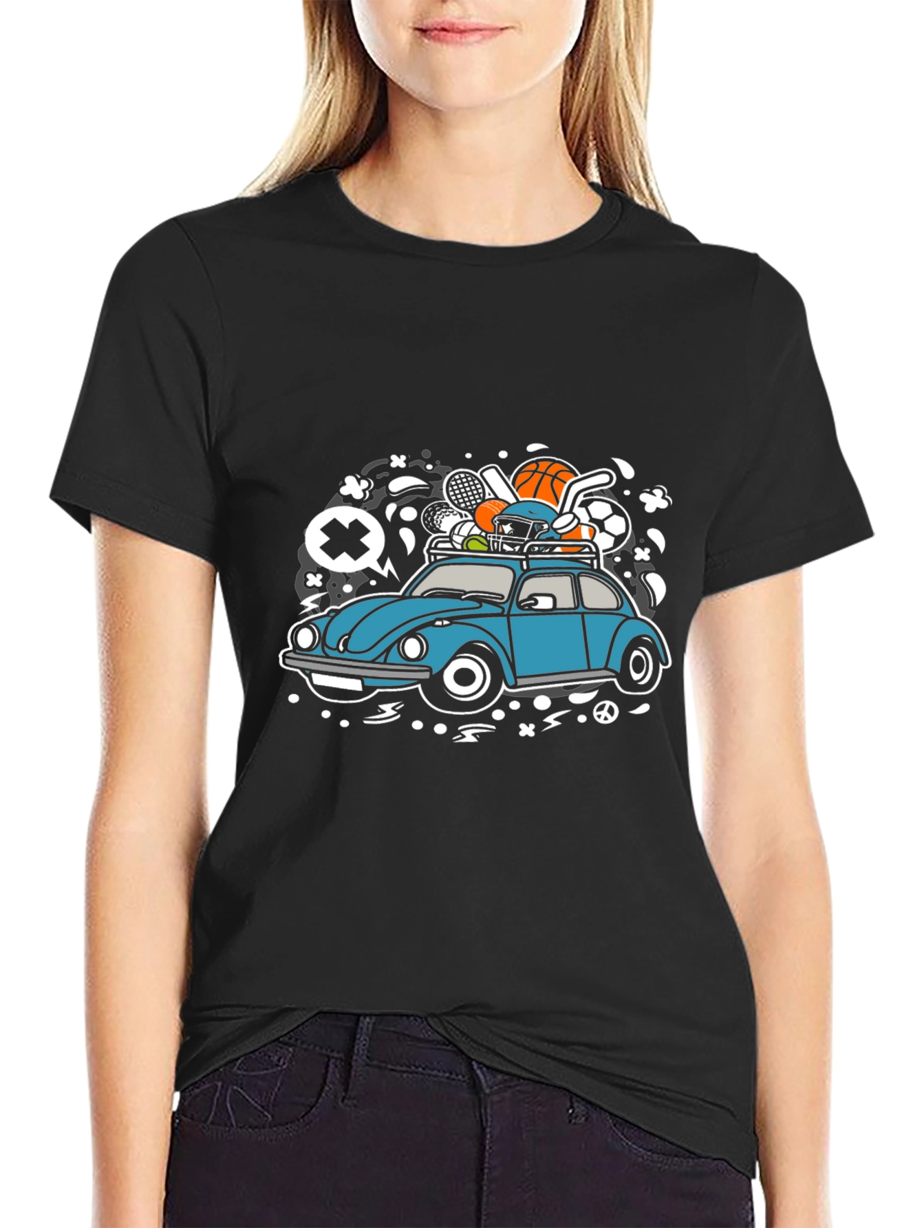 Sports Car Graphic Tee