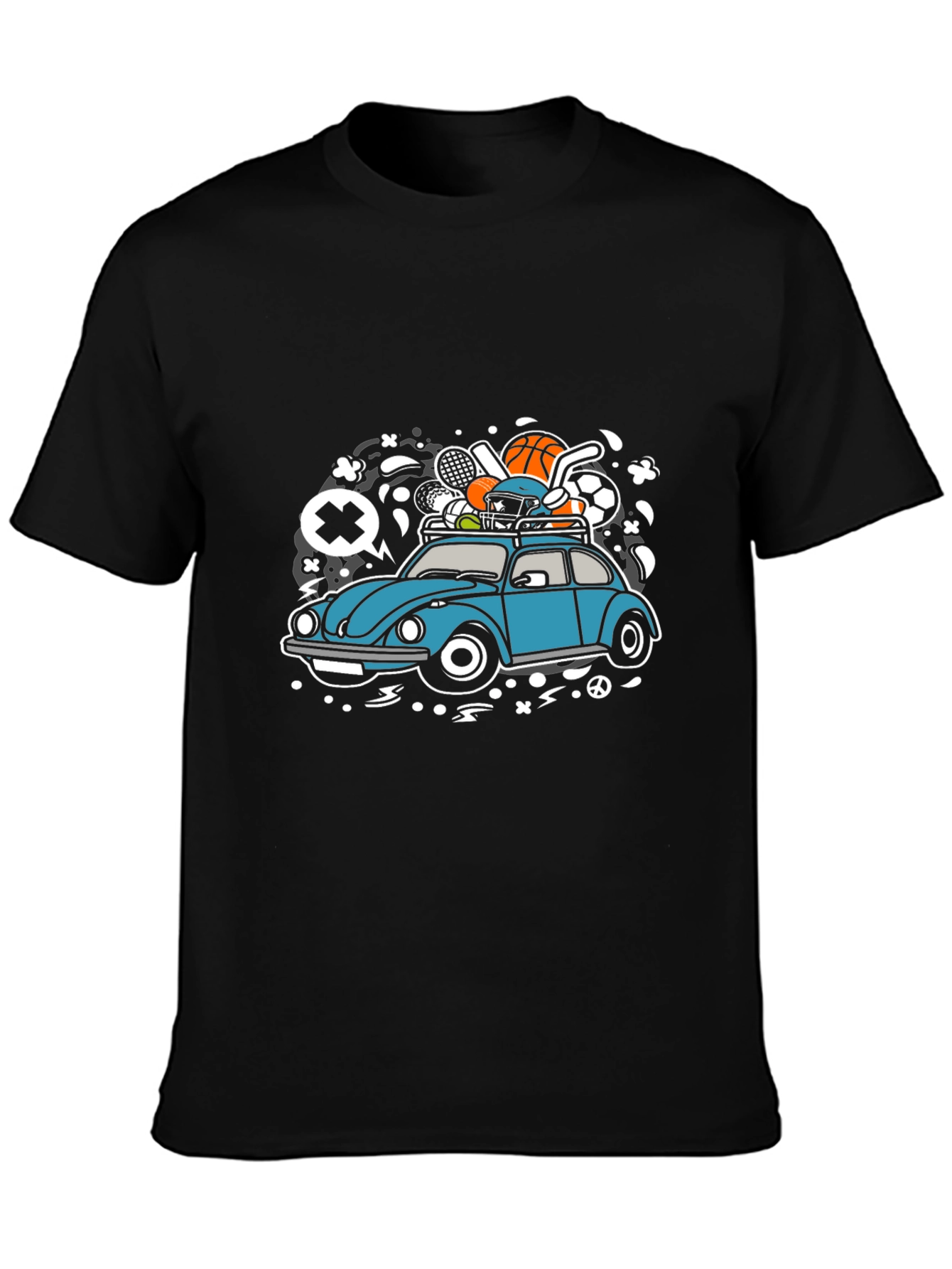 Sports Car Graphic Tee