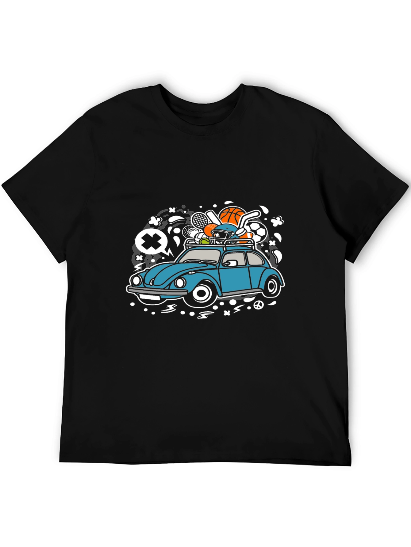 Sports Car Graphic Tee
