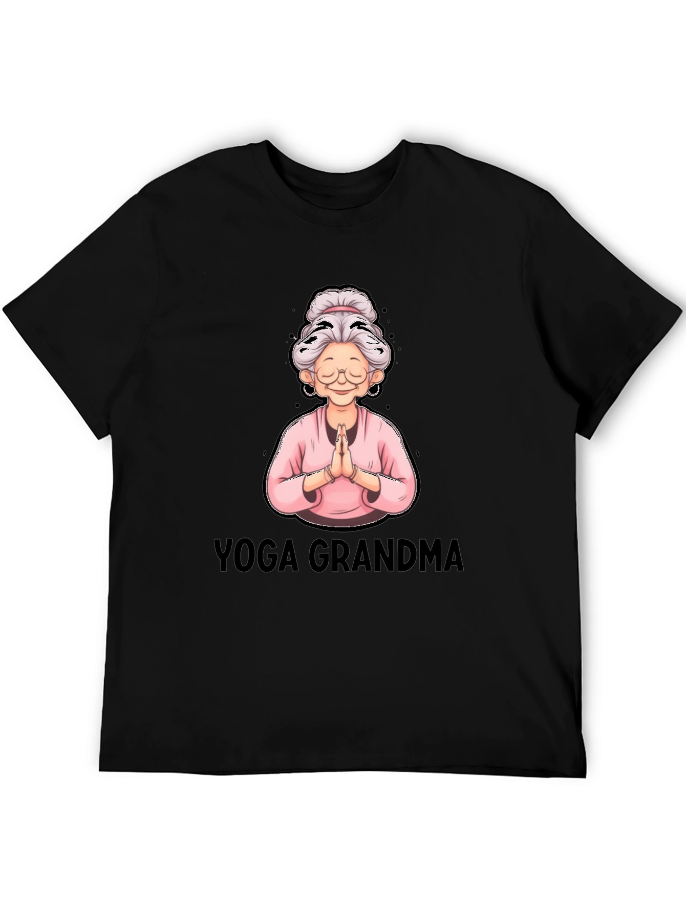 Yoga Grandma Graphic T-Shirt