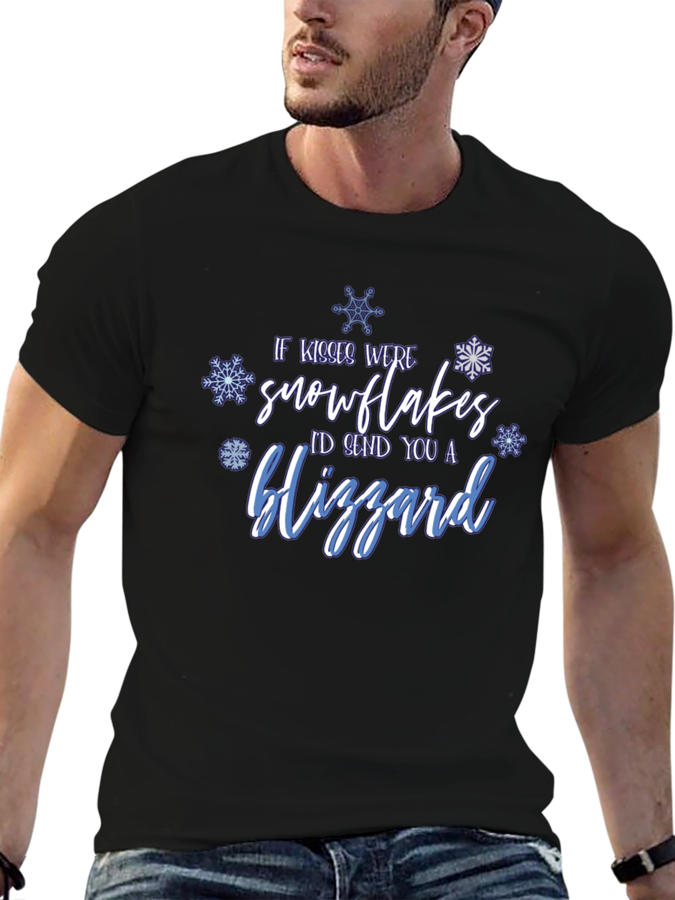 Snowflake Kisses Blizzard Graphic Tee