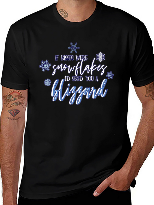 Snowflake Kisses Blizzard Graphic Tee