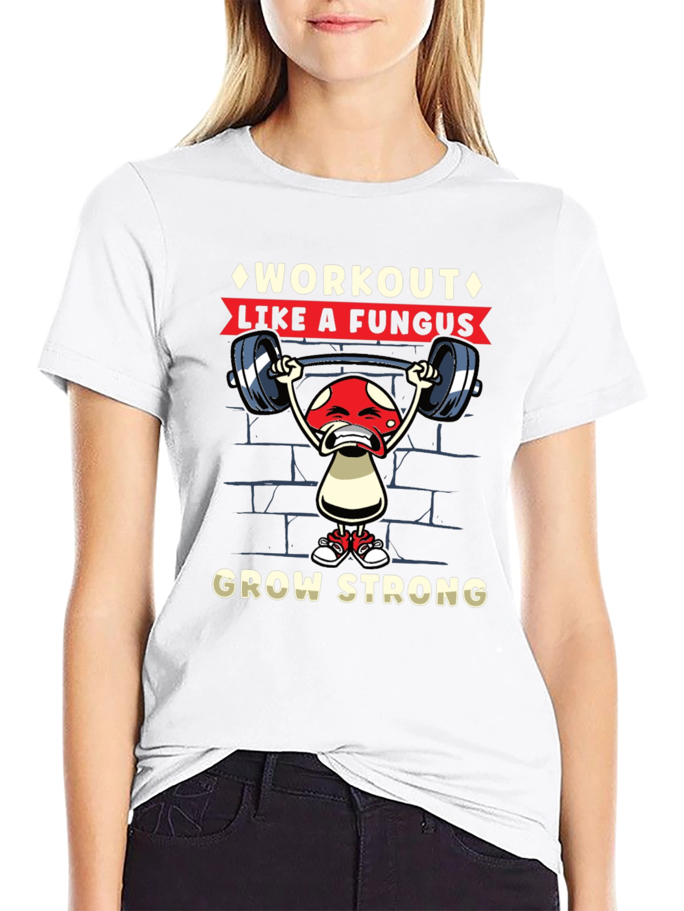 Workout Like a Fungus T-Shirt